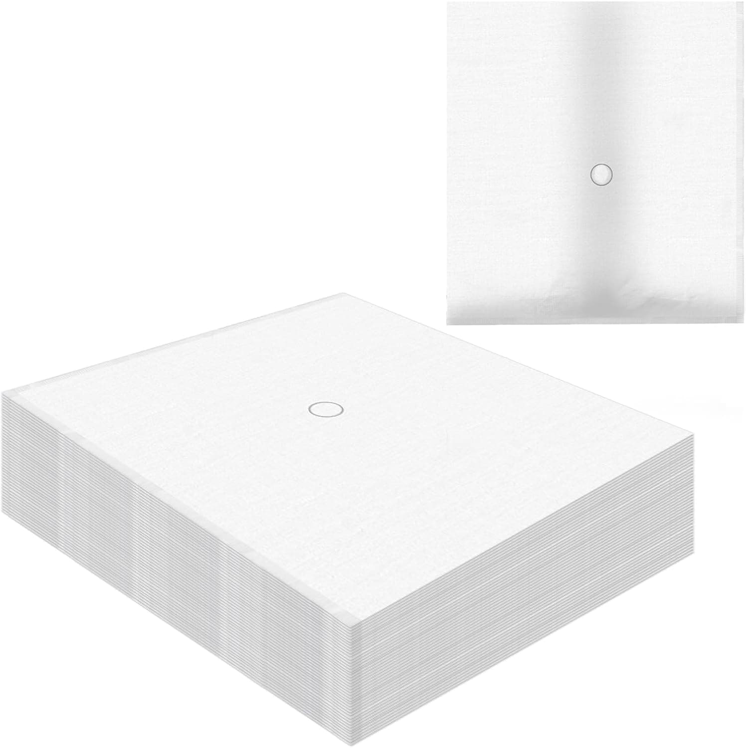 100 Pcs Envelope Style Fryer Filter Paper Compatible with Pitco PP10613