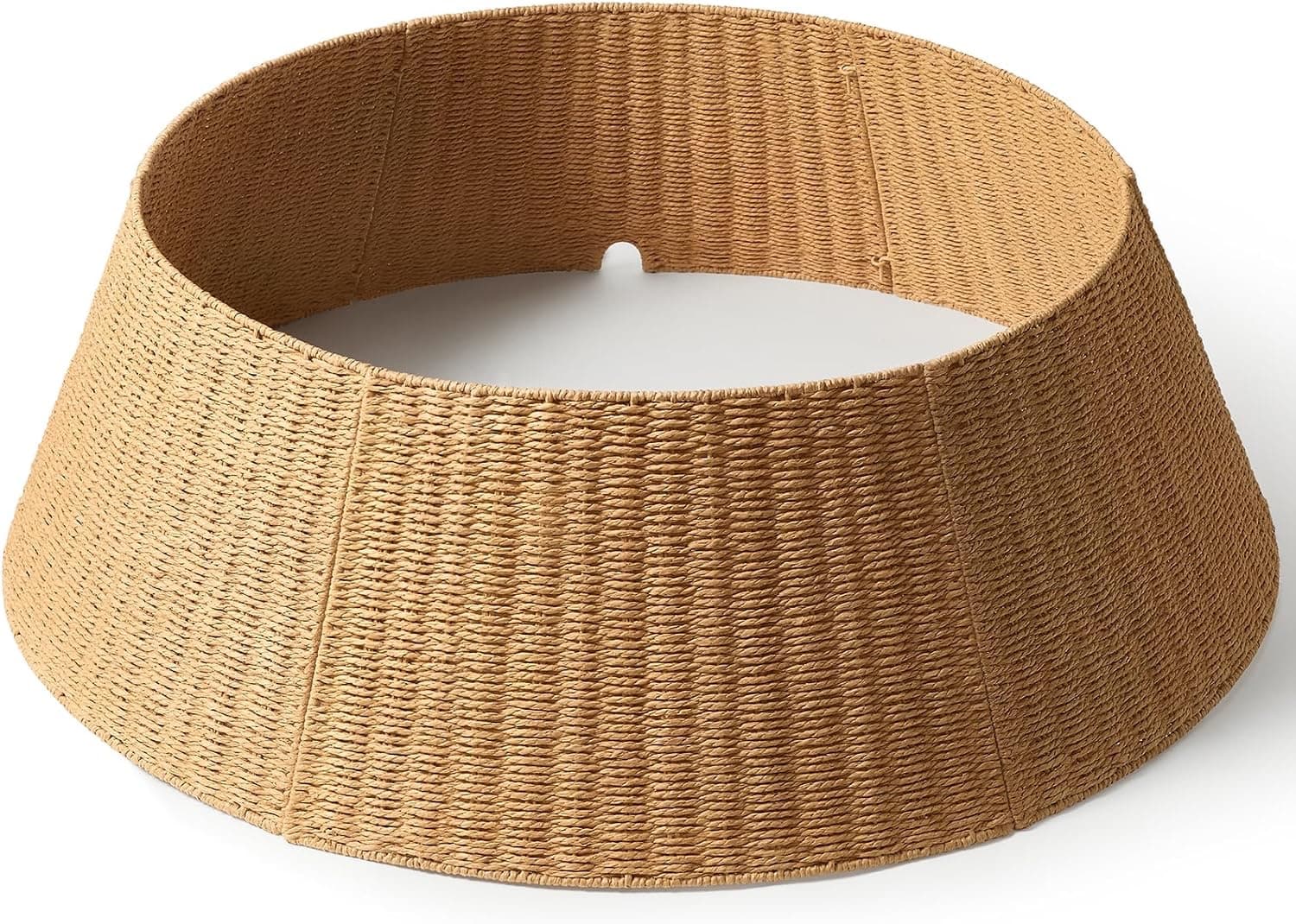 42in Extra Large Christmas Tree Collar, Wicker Woven