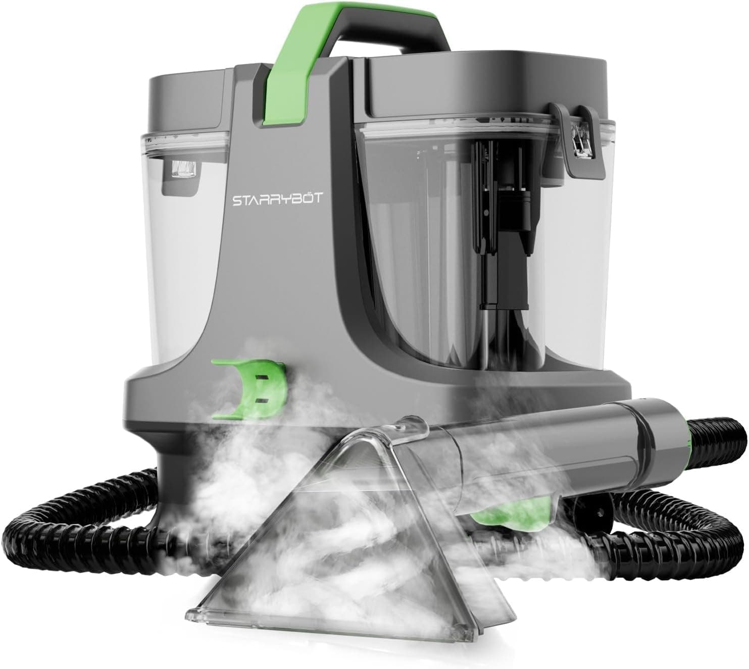 Portable Carpet Cleaner with Steam, 18Kpa Spot Cleaner