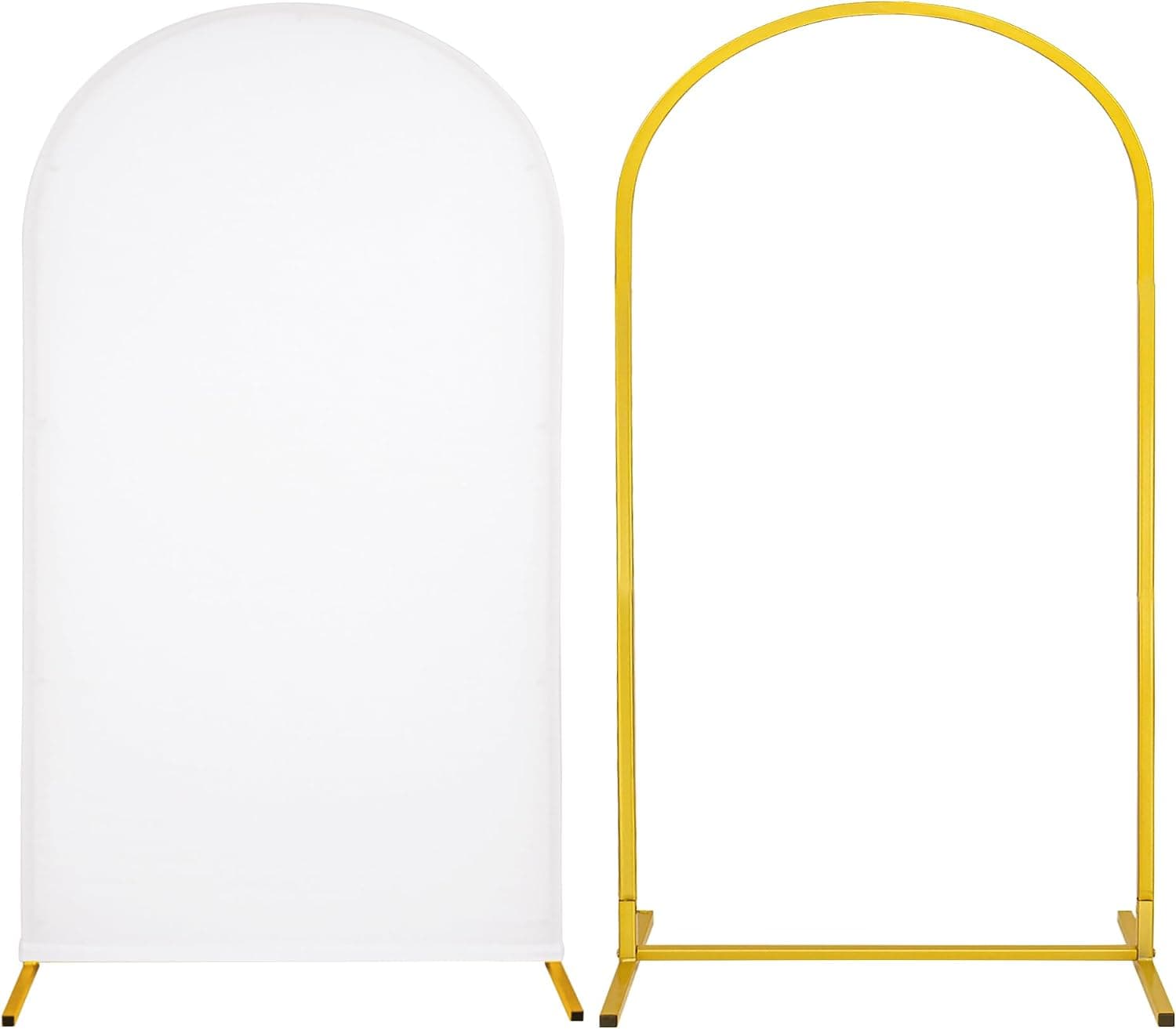 Metal Arch Stand and Cover Set