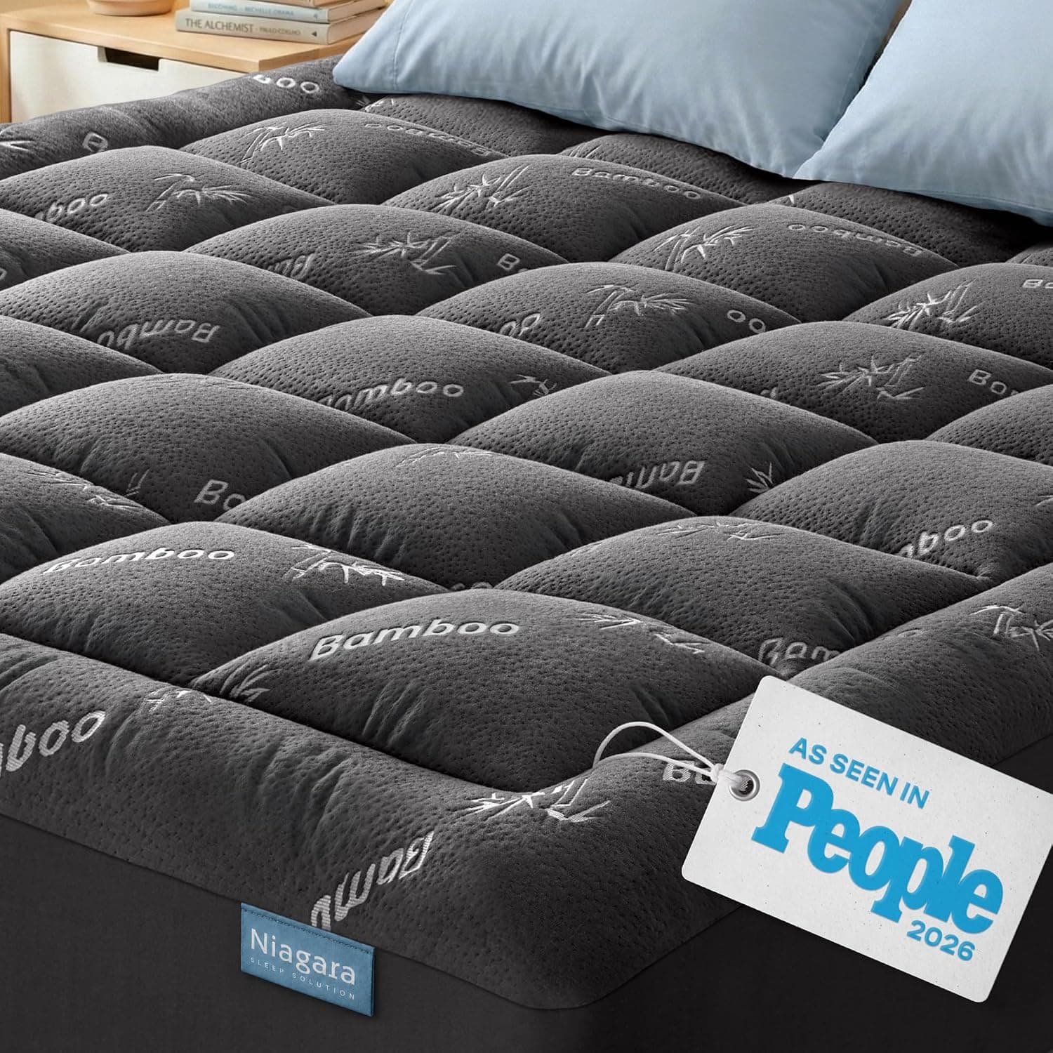 Queen Ultra Soft Mattress Topper, Back Pain Relief