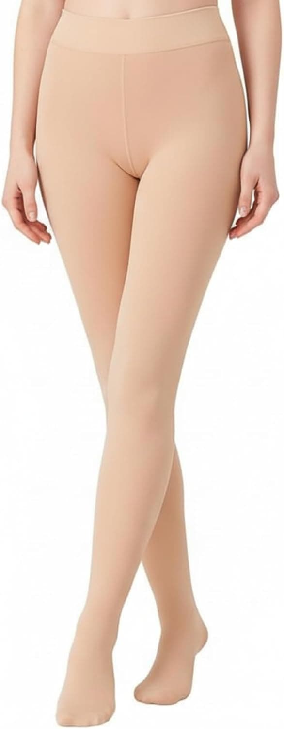 Women's Thermal Tights, Nude, Opaque