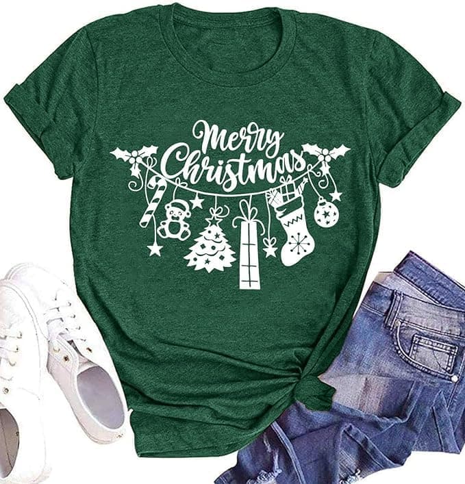Women's "Tis the Season" Snowman Christmas Shirt