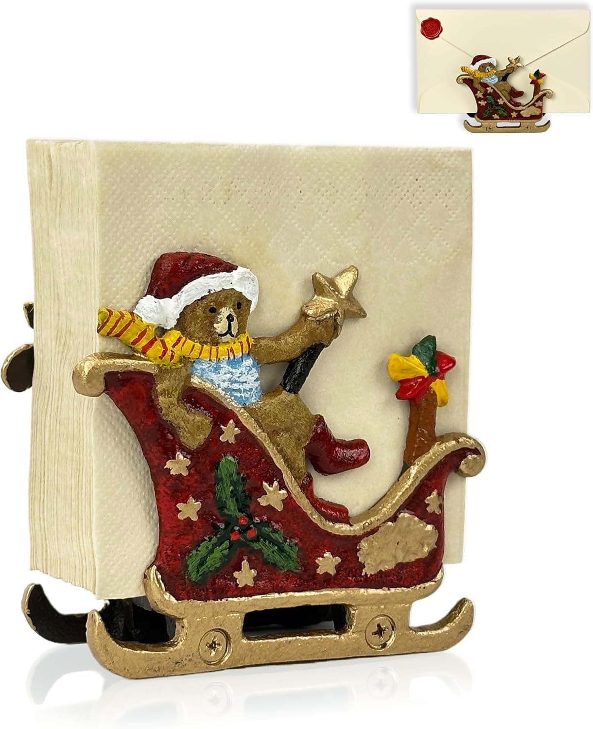 Cast Iron Napkin Holder for Table