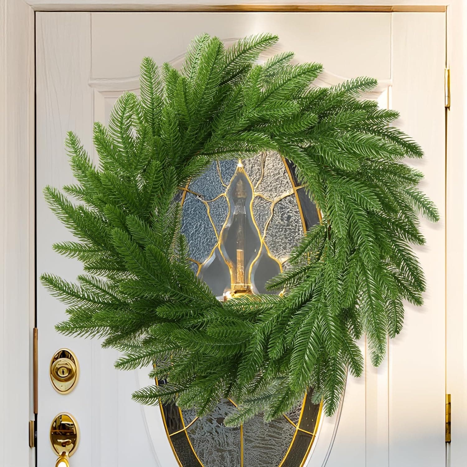 Real Touch Norfolk Pine Garland, 6 FT