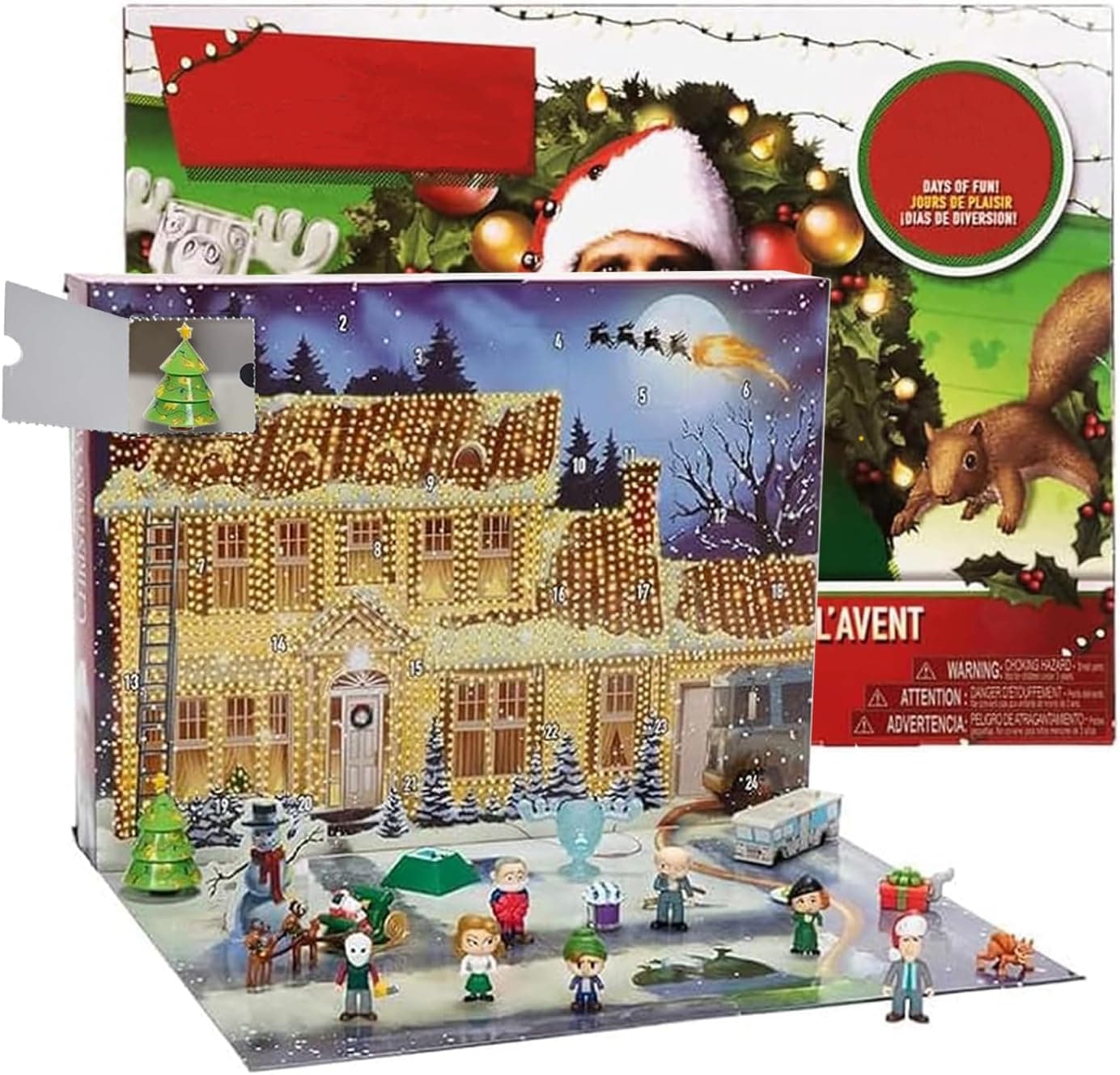 Christmas Advent Calendar, 25 Pieces