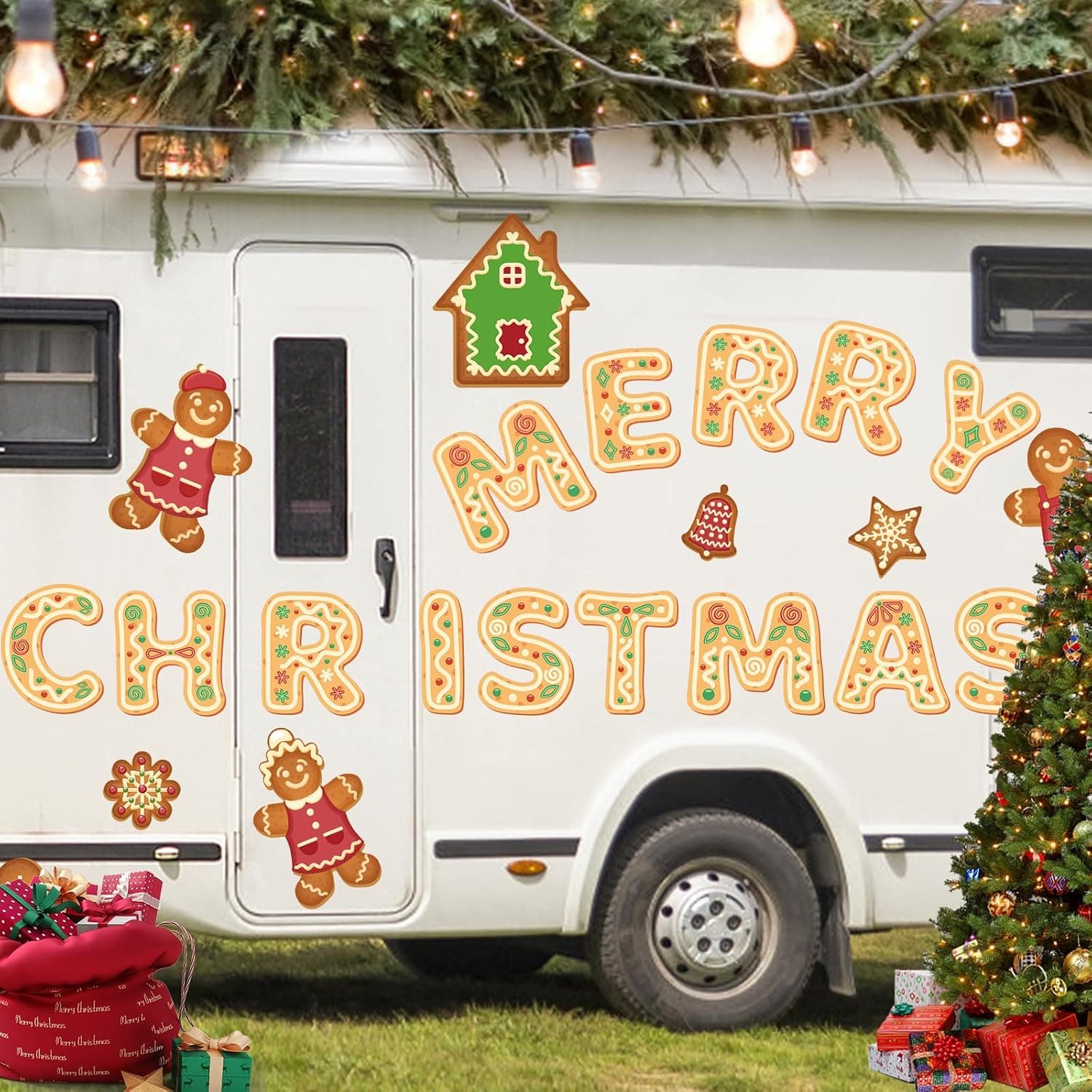 Christmas Garage Door Magnets, 24 Pcs