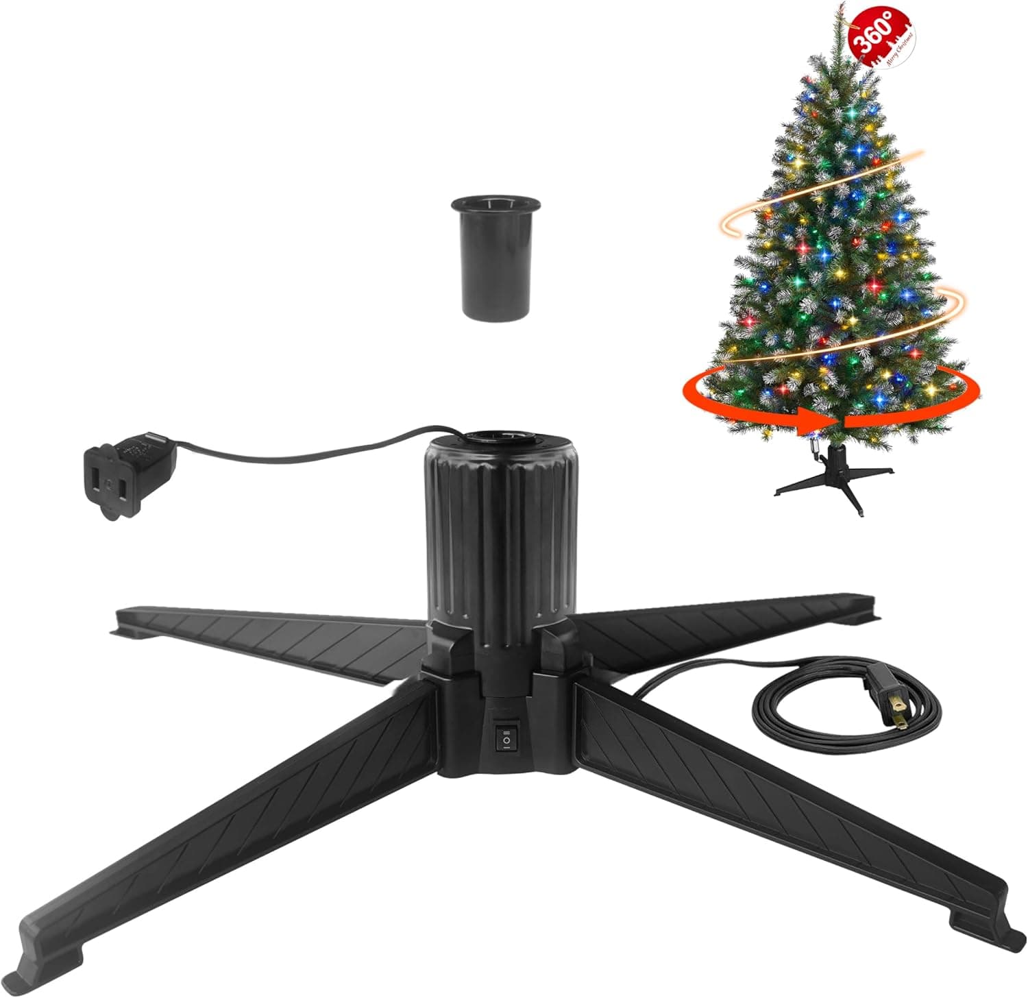 360 Degree Rotating Christmas Tree Stand