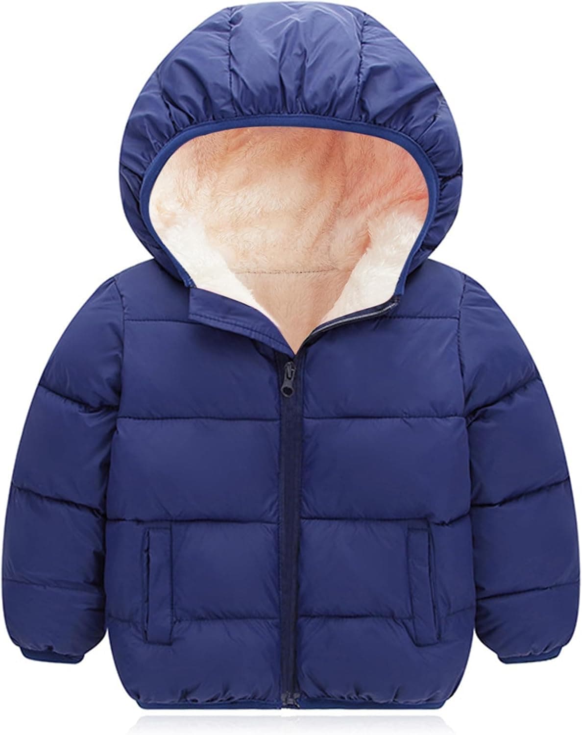 Toddler Fleece Winter Coat, 1-5T