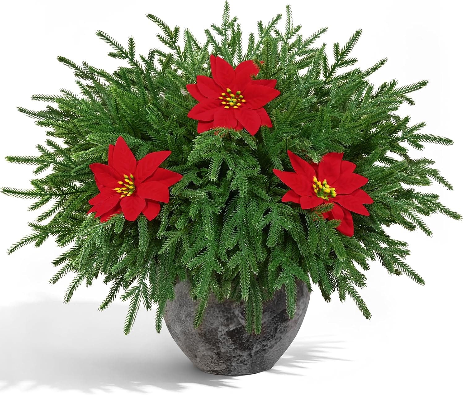 Real Touch Norfolk Pine Stems, 18", 17 Pcs
