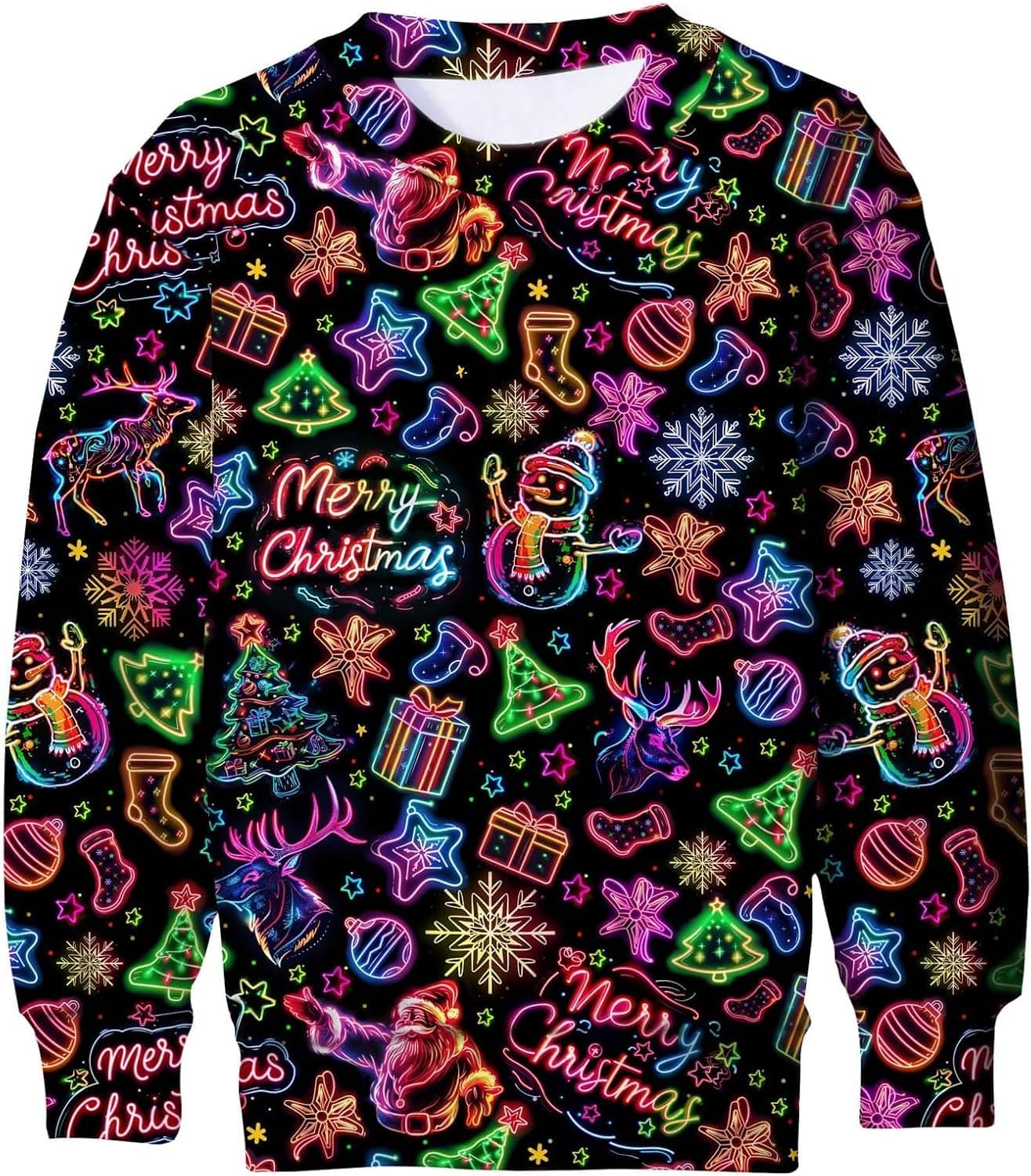 Kids' Ugly Christmas Sweatshirt, Size 4-16