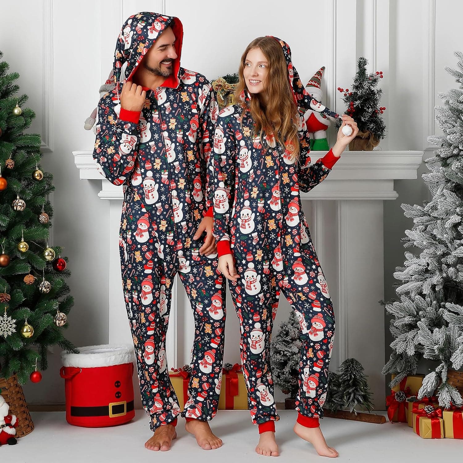 Family Matching Christmas Onesie Pajamas