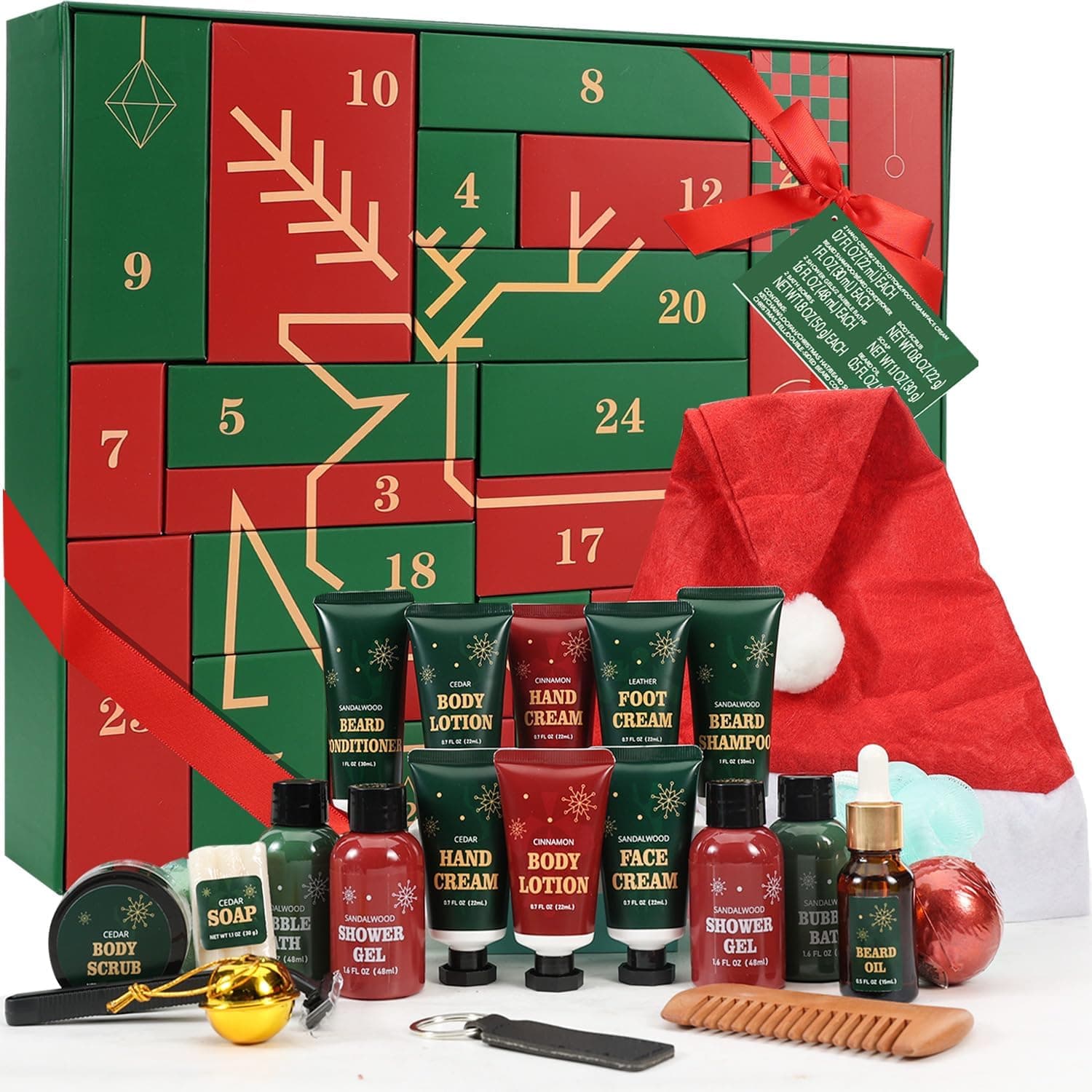 Men's Beard Care Advent Calendar 2026