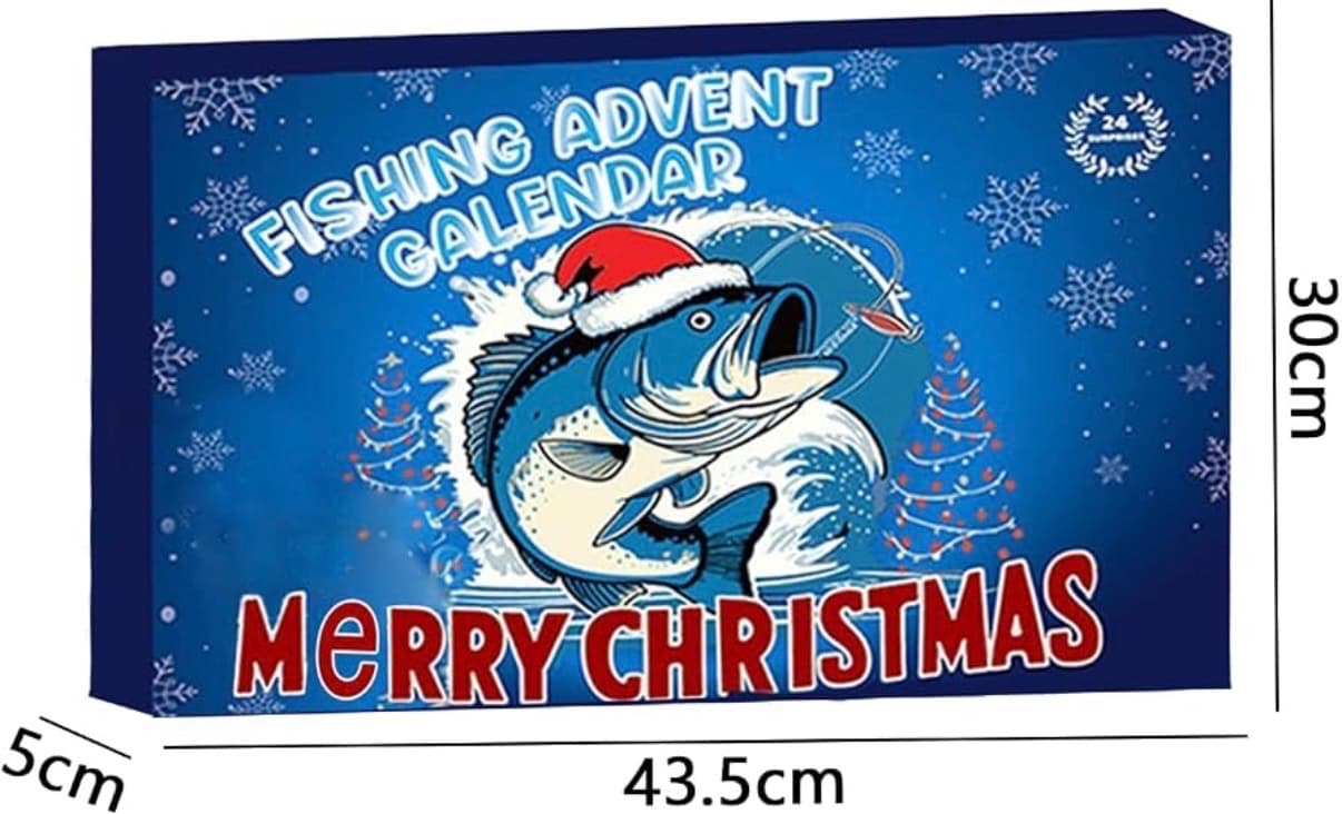 Fishing Advent Calendar, 24 Days