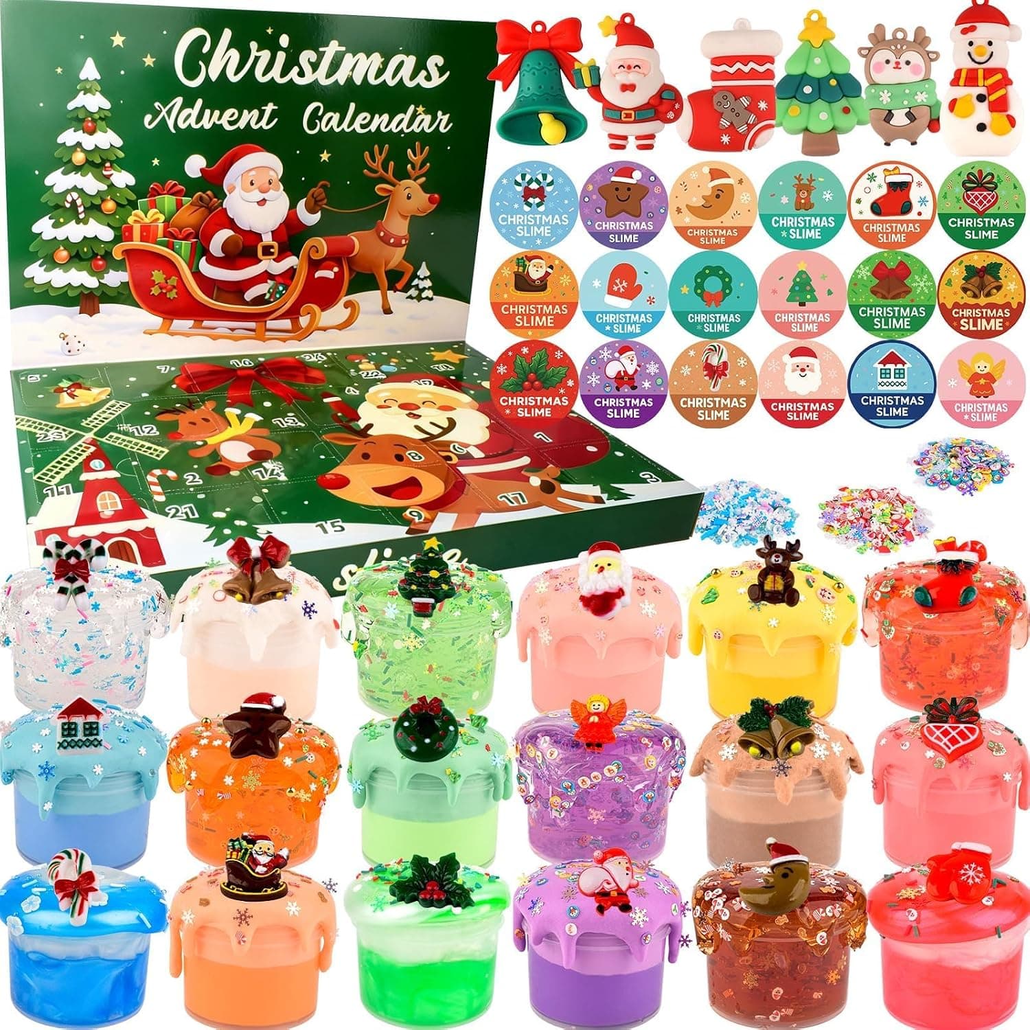 Christmas Slime Kit, Party Favors for Kids