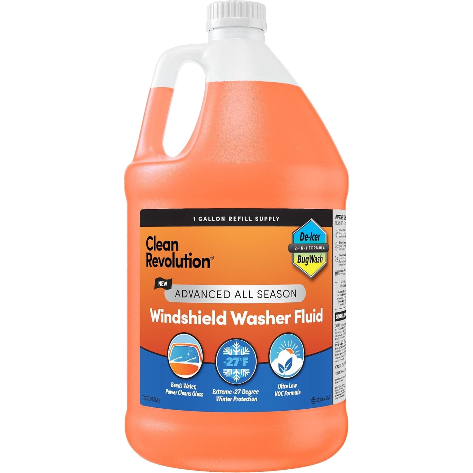 Clean Revolution All Season Windshield Washer Fluid