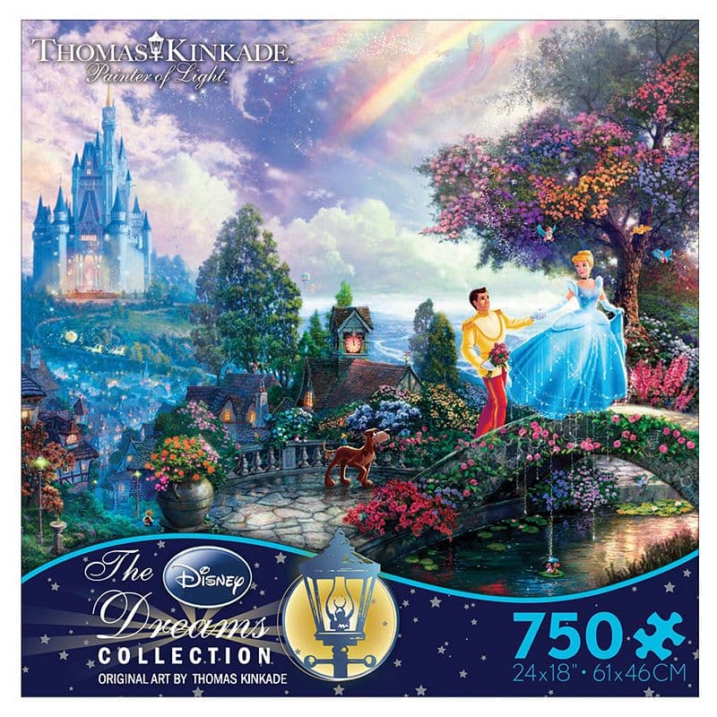 Ceaco Thomas Kinkade Disney Cinderella 750-Piece Puzzle