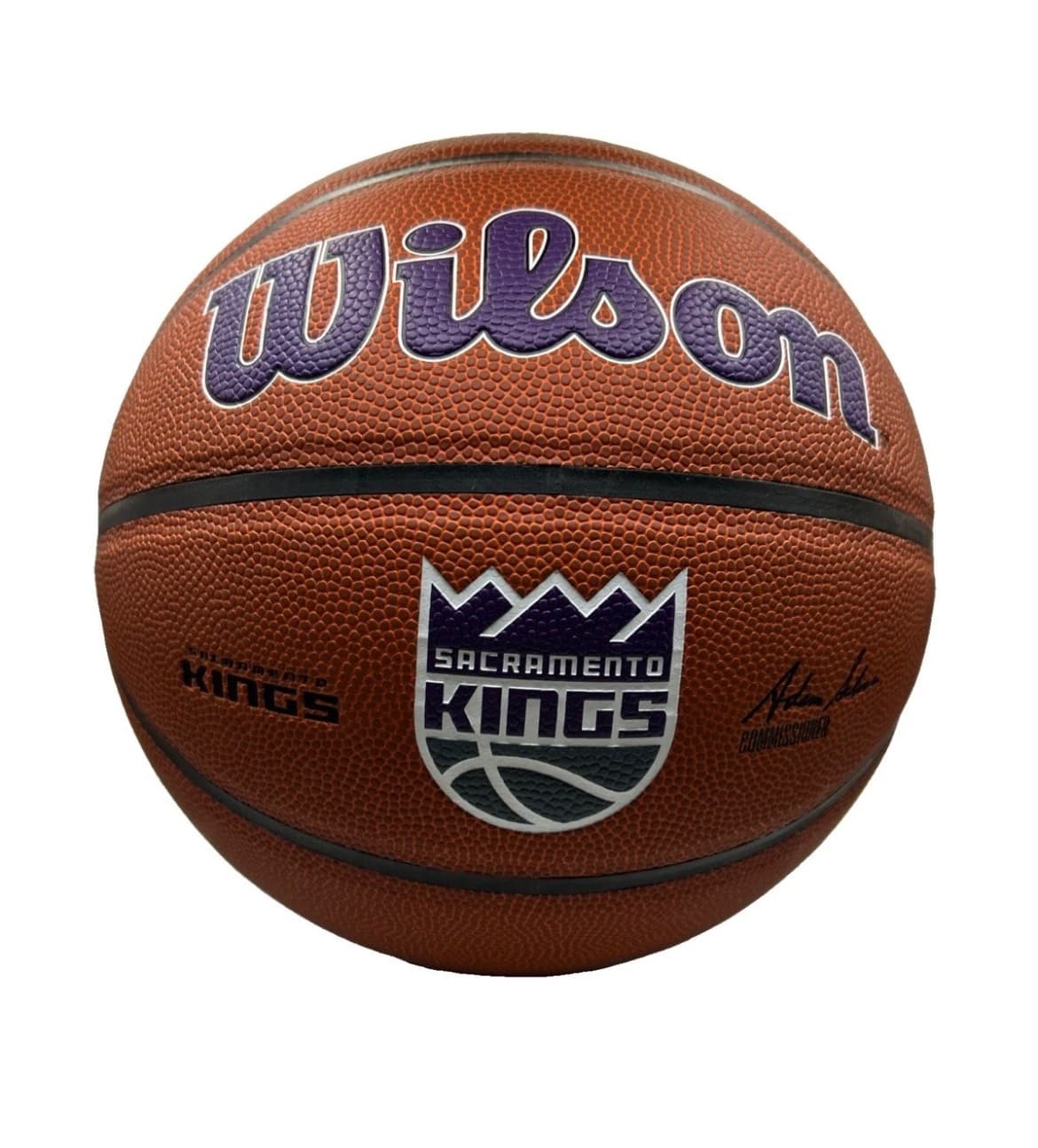 Wilson NBA Sacramento Kings Logo Basketball, Size 7