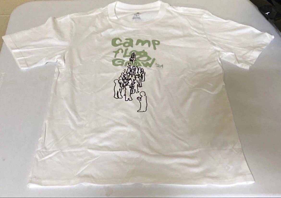 Converse x Camp Flog Gnaw 2024 Graphic T-Shirt, White, XS