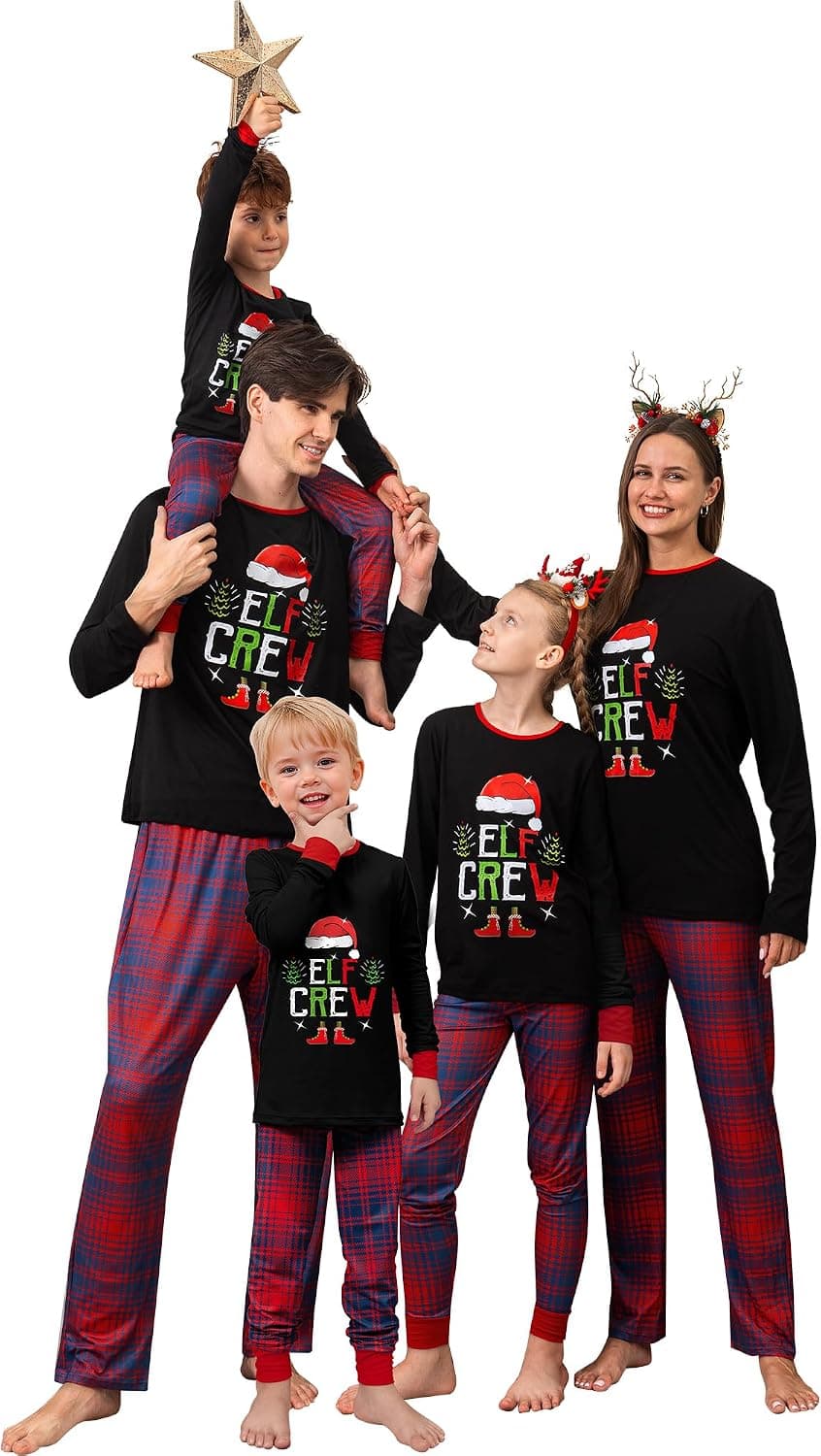 Family Matching Christmas Pajamas Set