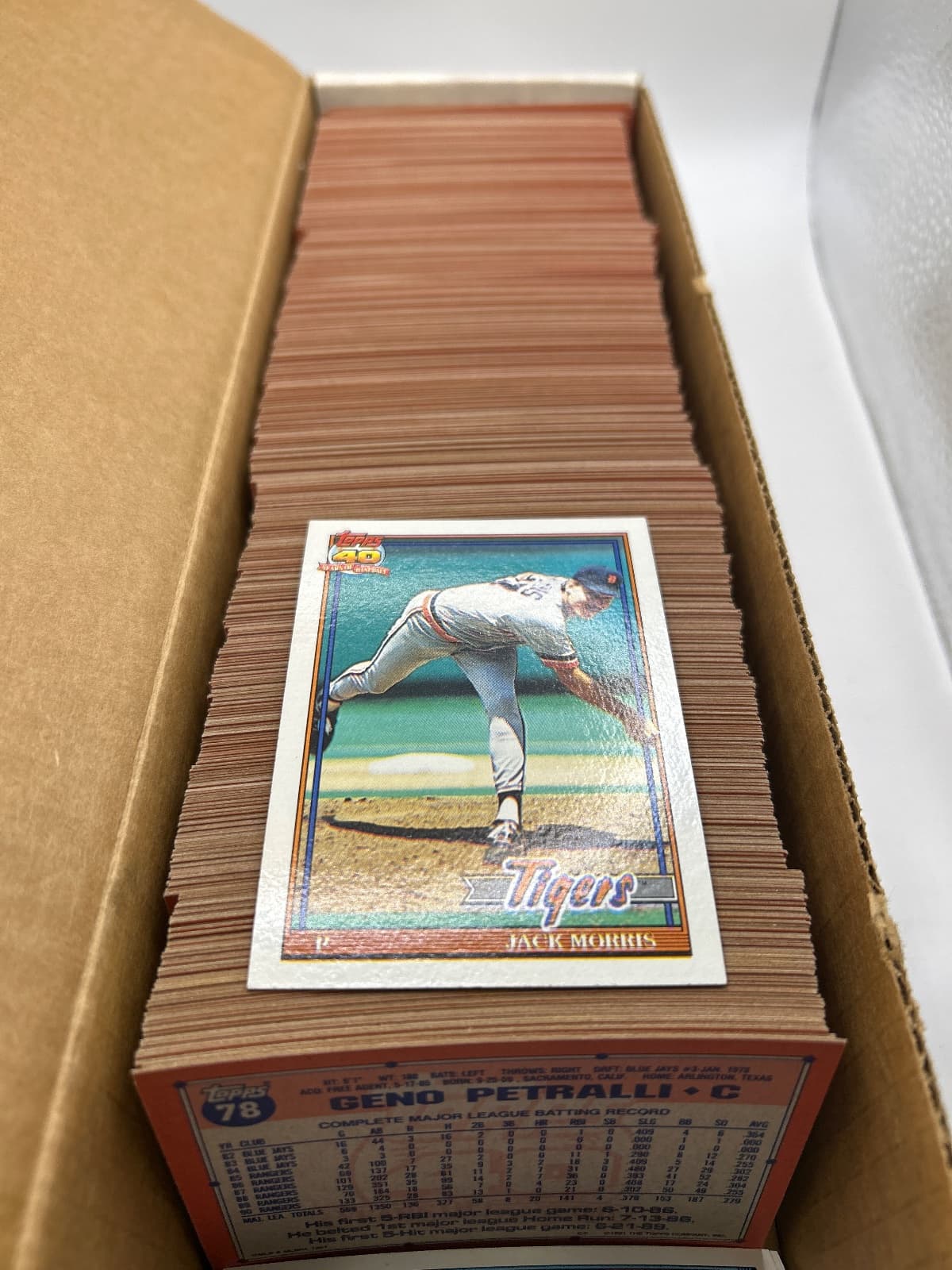 1991 Topps Baseball Card Lot, 500+ Cards — photo 2