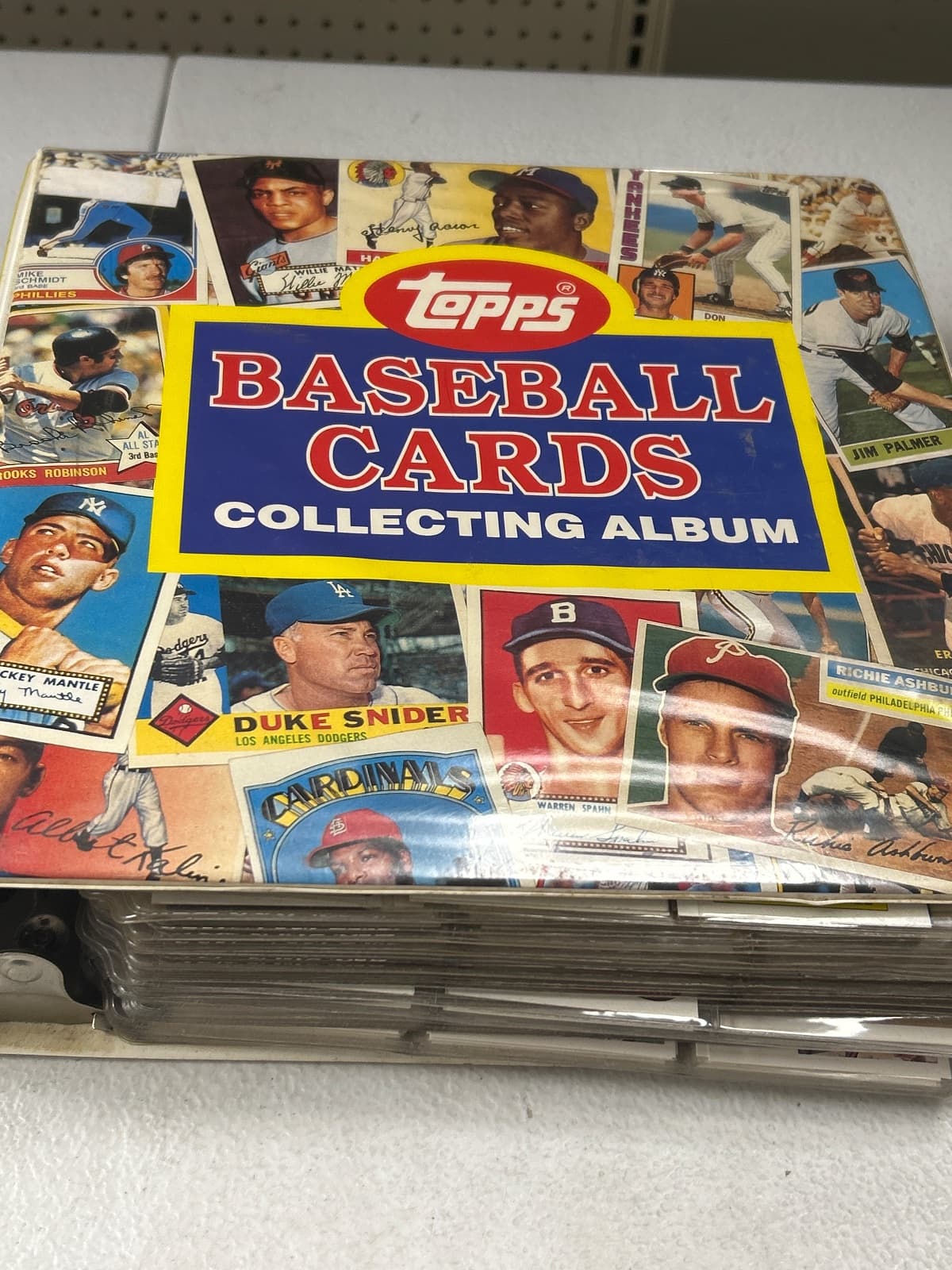 Baseball Card Binder, Full of 1989-91 Cards, Mint Condition