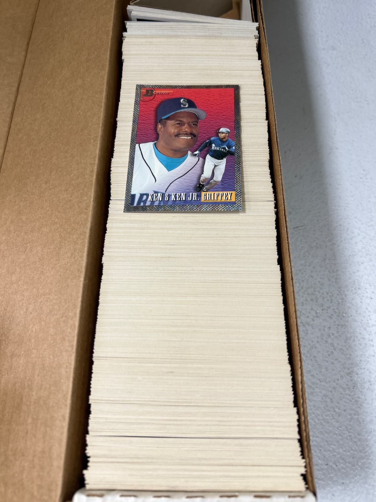 1993 Bowman Baseball Card Lot, 600+ Cards (Not Full Set)