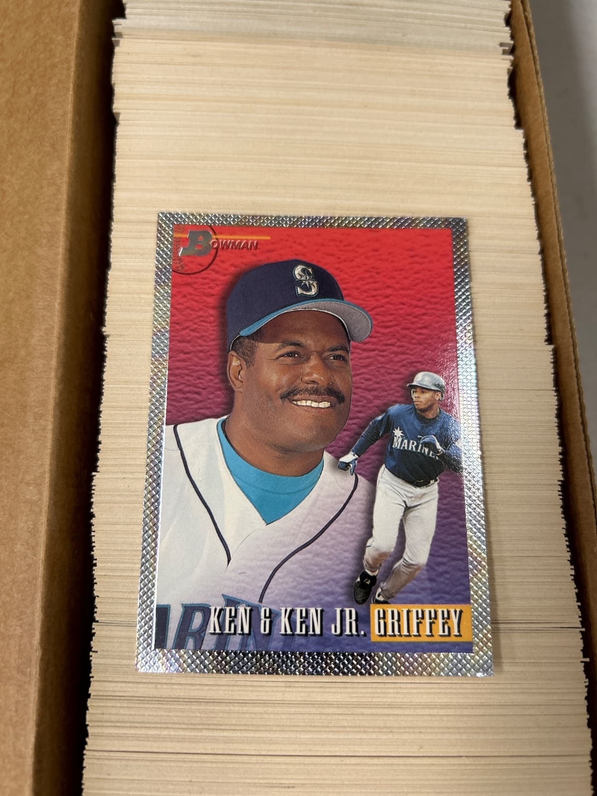 1993 Bowman Baseball Card Lot, 600+ Cards (Not Full Set) — photo 2