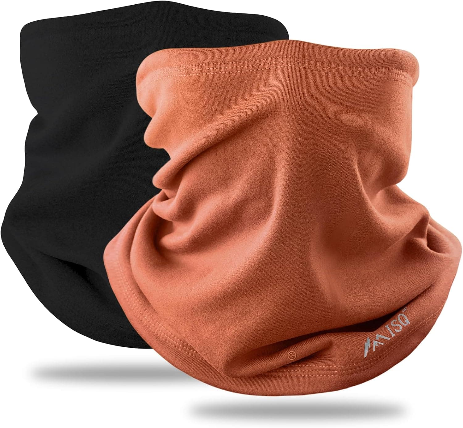 Fleece Neck Gaiter Winter Face Warmer, Unisex