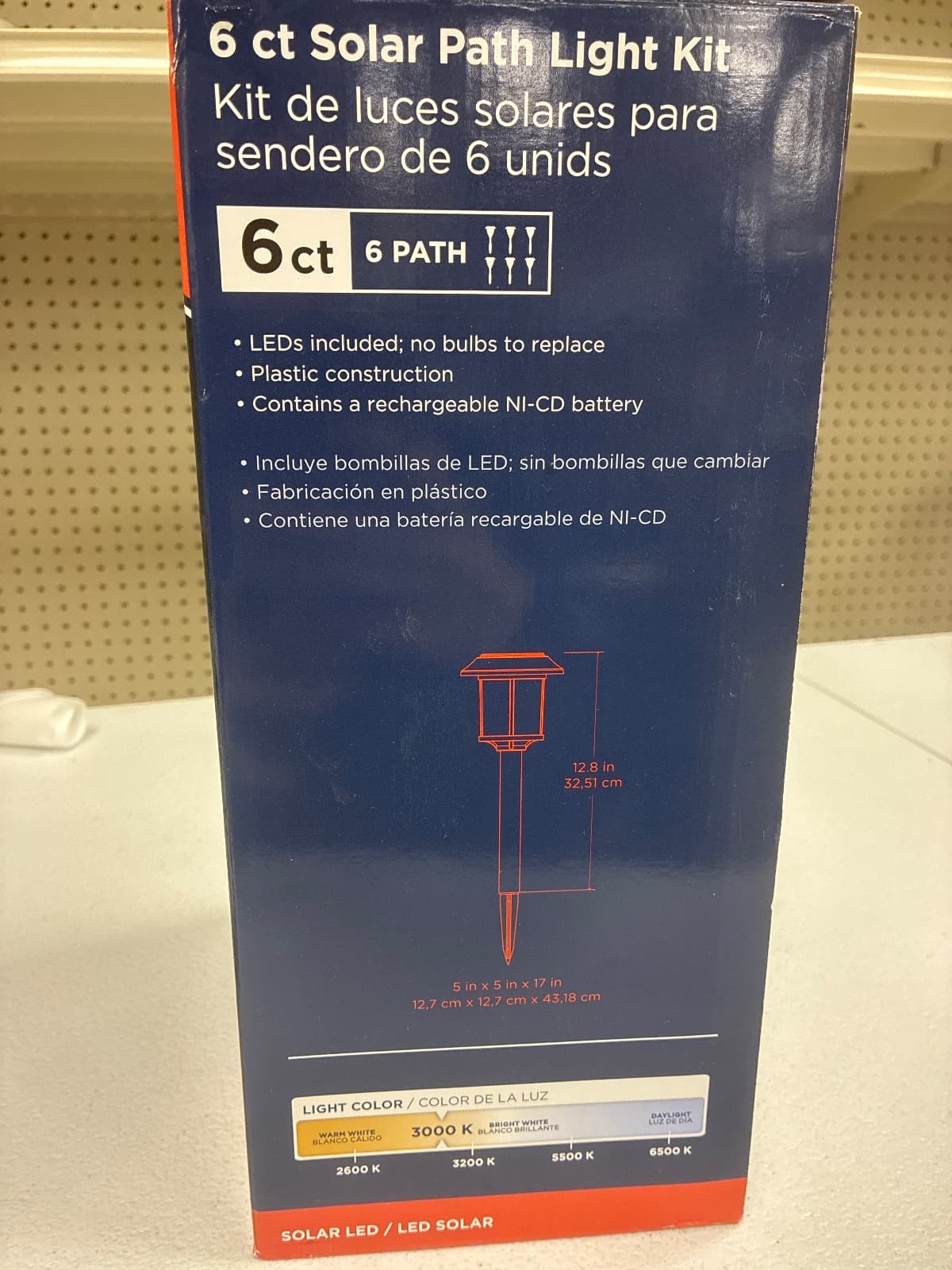 6 Count Solar LED Path Light Kit — photo 2