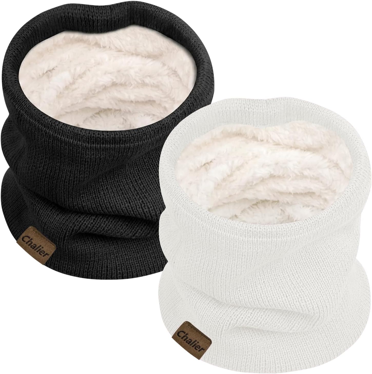 Fleece Lined Infinity Scarf Neck Warmer