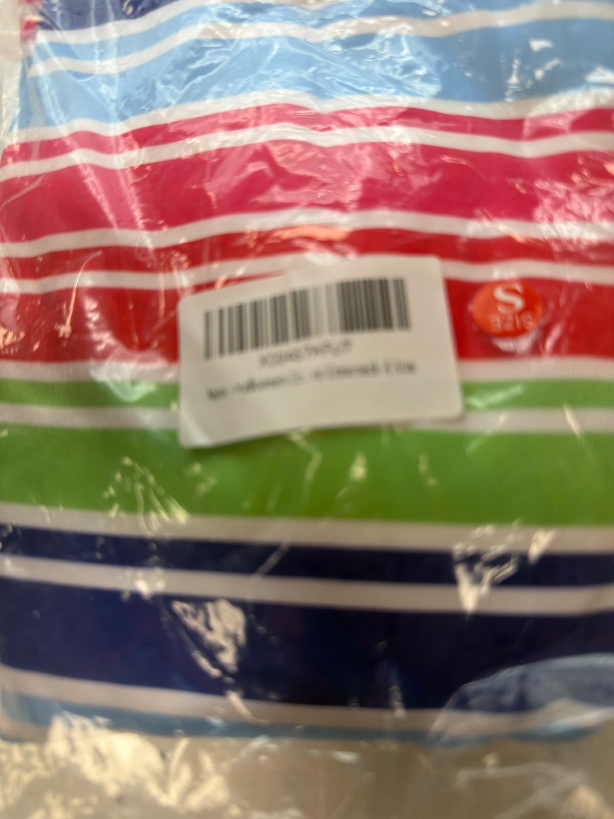 Kids Rainbow Striped Long Sleeve Shirt, Ages 2-11 — photo 4