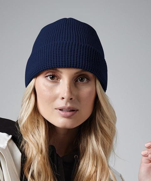 Organic Cotton Waffle Knit Beanie — photo 2