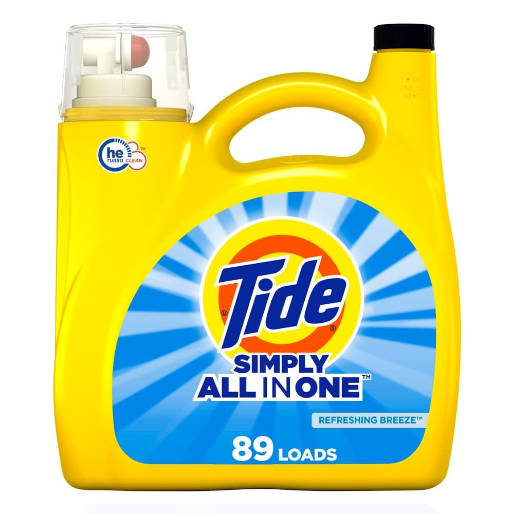 Tide Simply Clean & Fresh HE Liquid Laundry Detergent, 117 fl oz, 89 Loads (Full) — photo 3