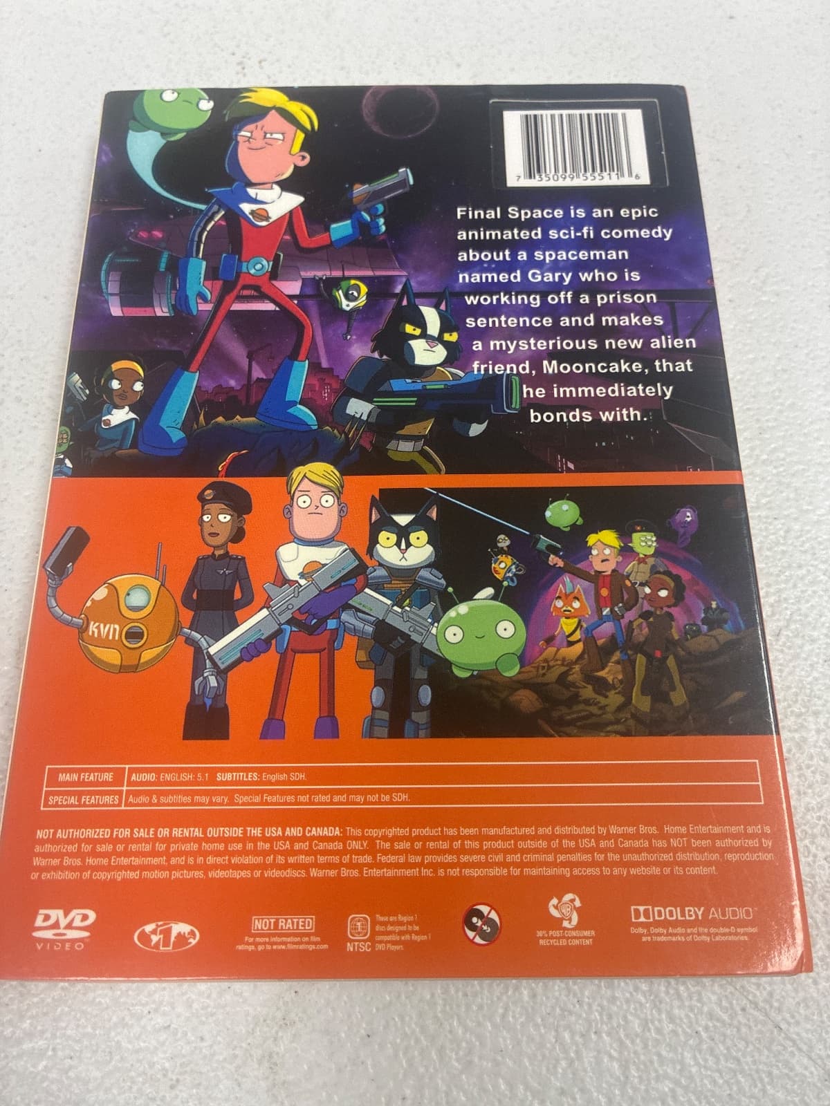 Final Space Seasons 1-3 DVD Set — photo 2