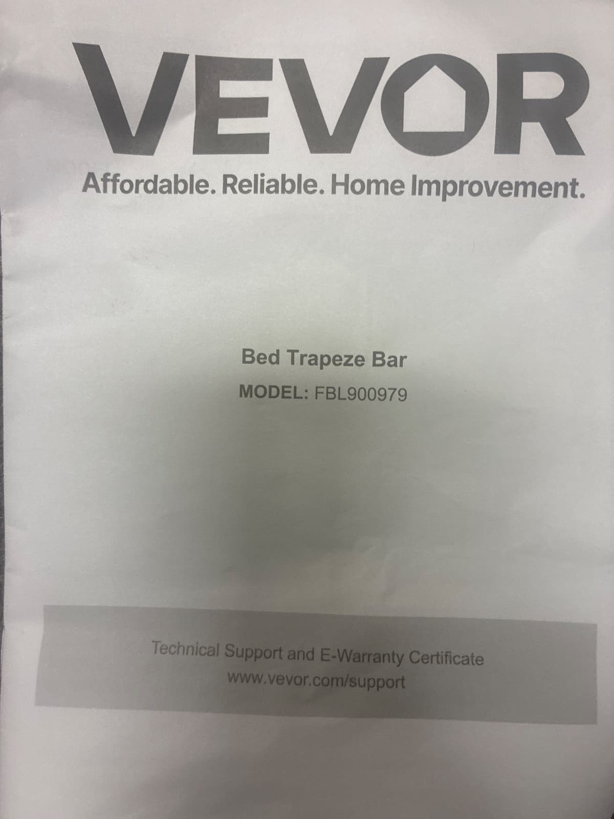 VEVOR Bed Trapeze Bar with Stand — photo 4