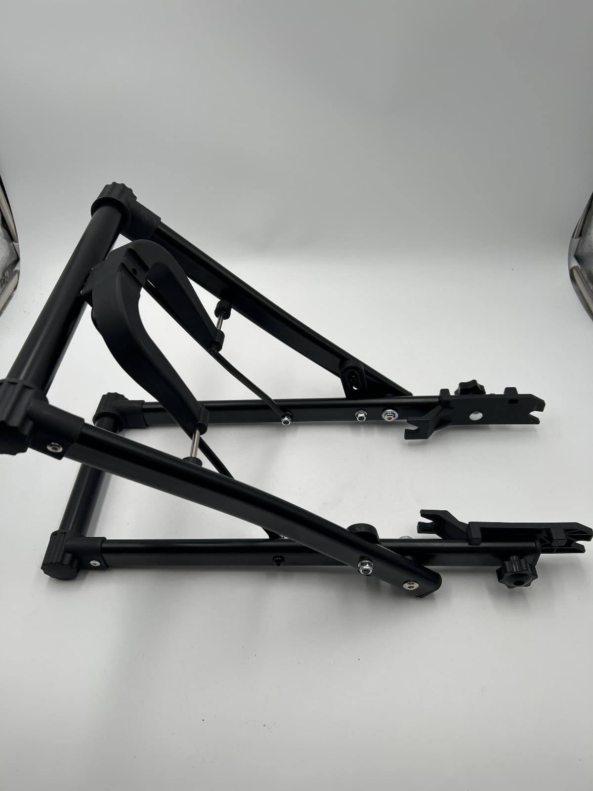 Portable Folding Bike Wheel Truing Stand, Heavy Duty Adjustable