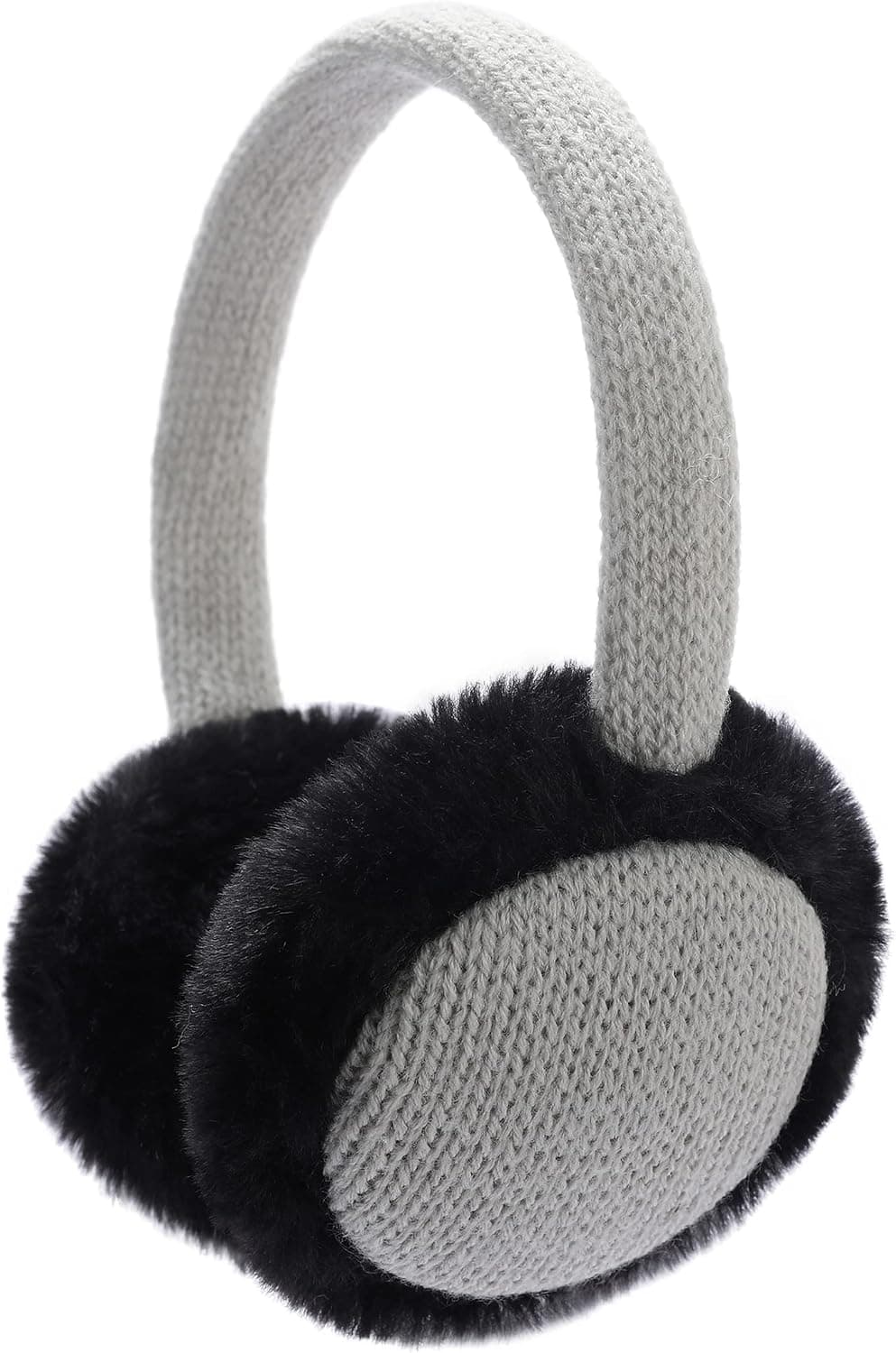 Kids Fuzzy Animal Ear Muffs, Adjustable, Pink