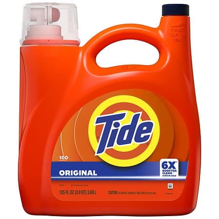 Tide Original HE Concentrated Liquid Laundry Detergent, 100 Loads — photo 3