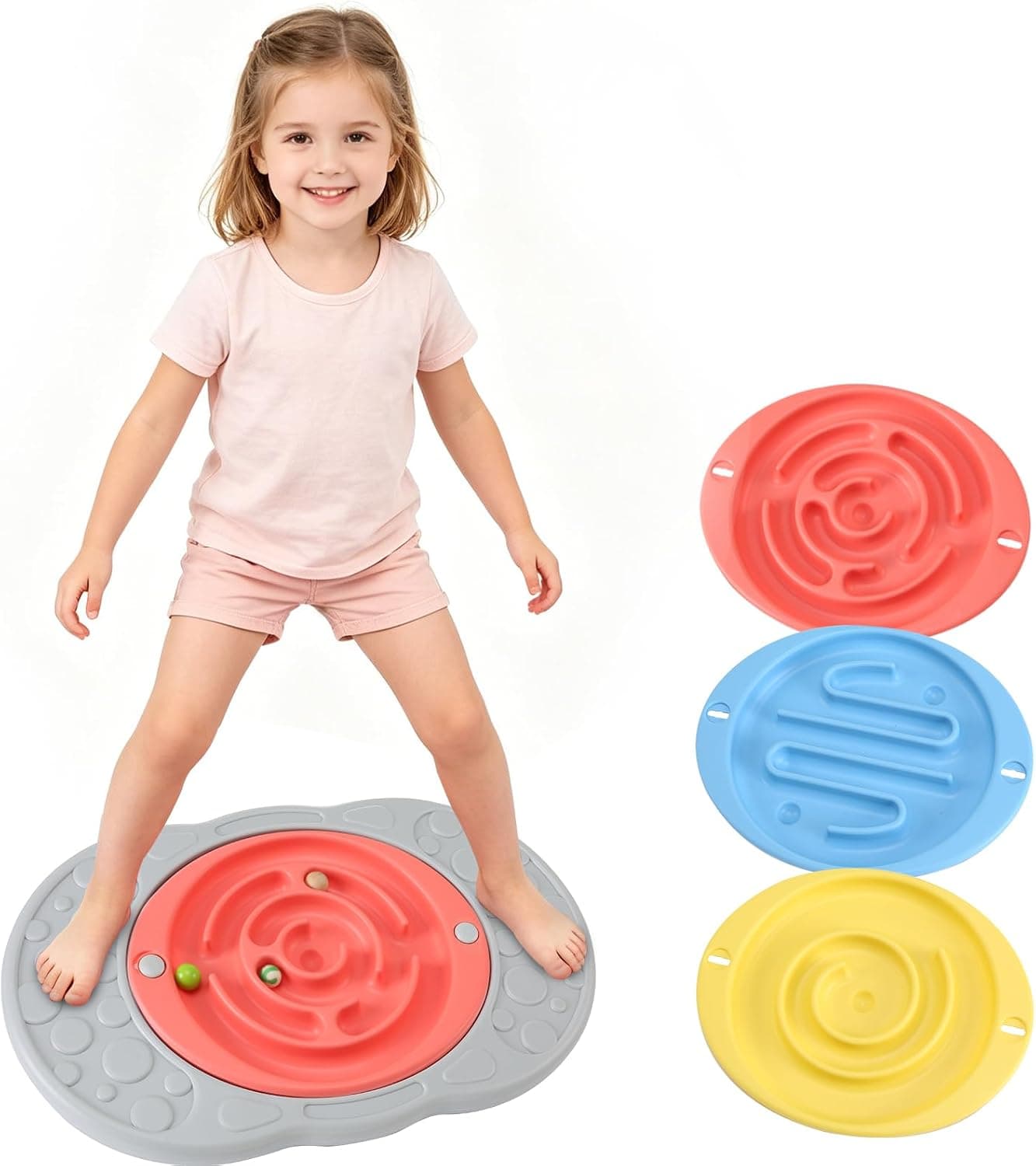 Kids Balance Board with Maze Game