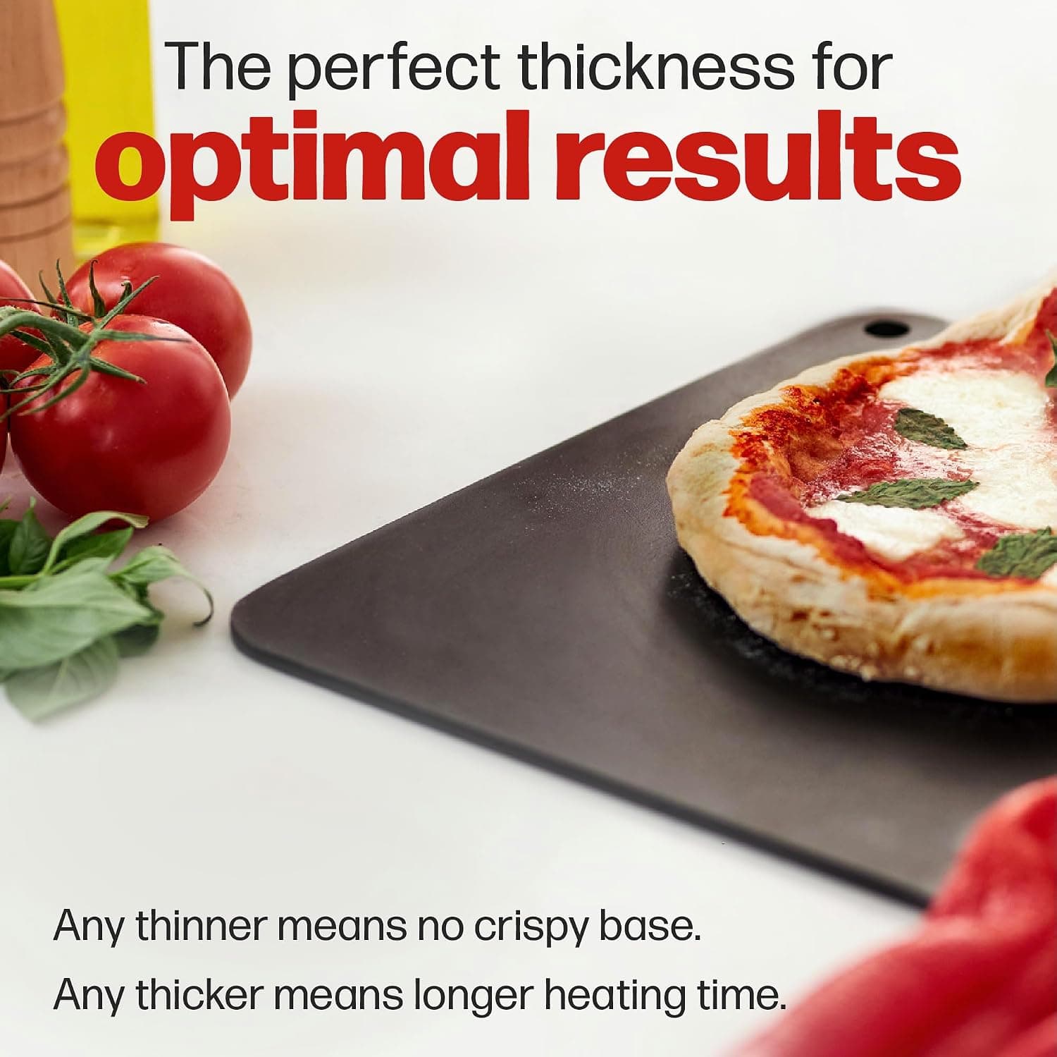 XL 1/4 in Thick Square Pizza Baking Steel — photo 3