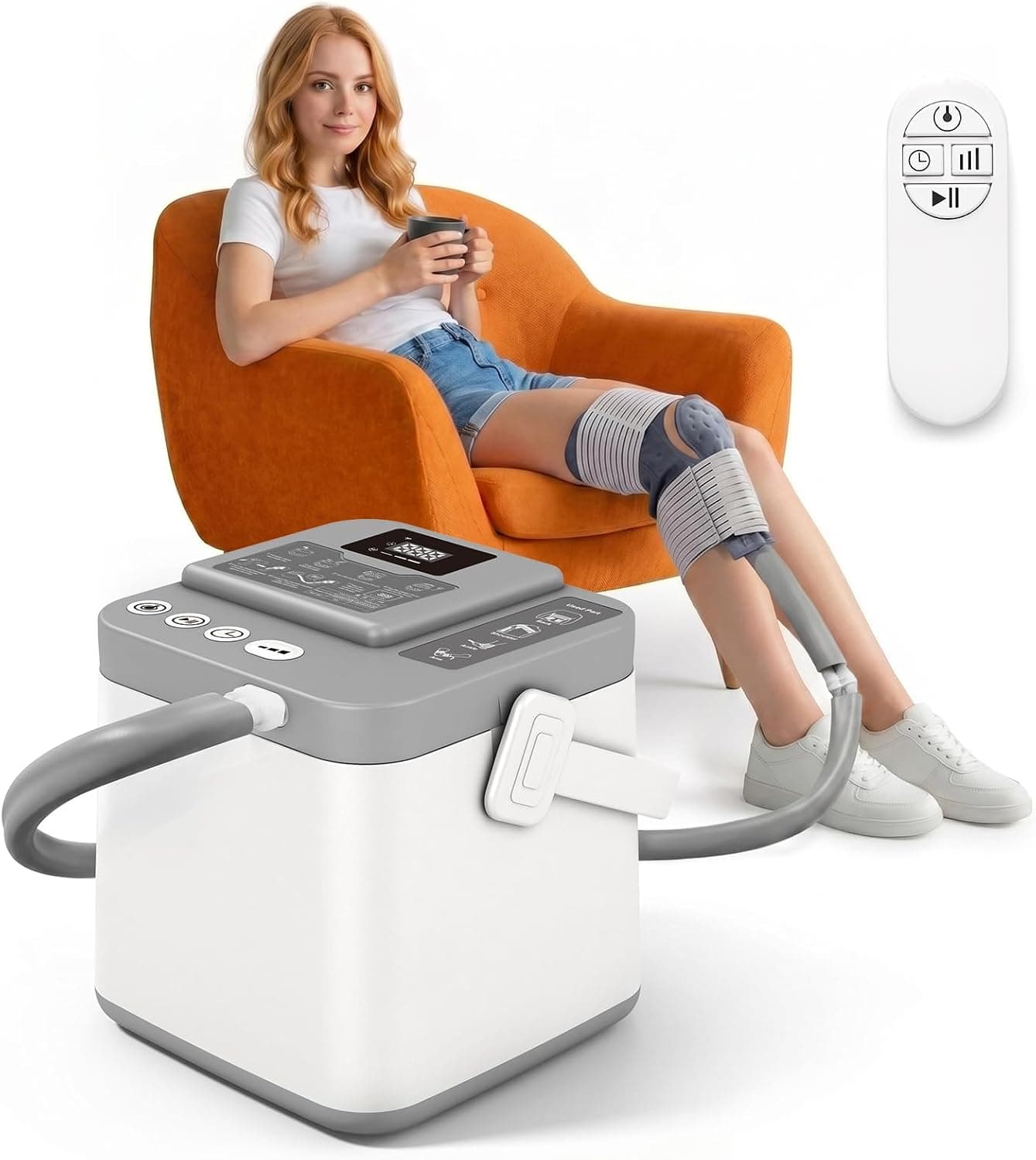 Cold Therapy Ice Machine for Knee with Silent Brushless Pump
