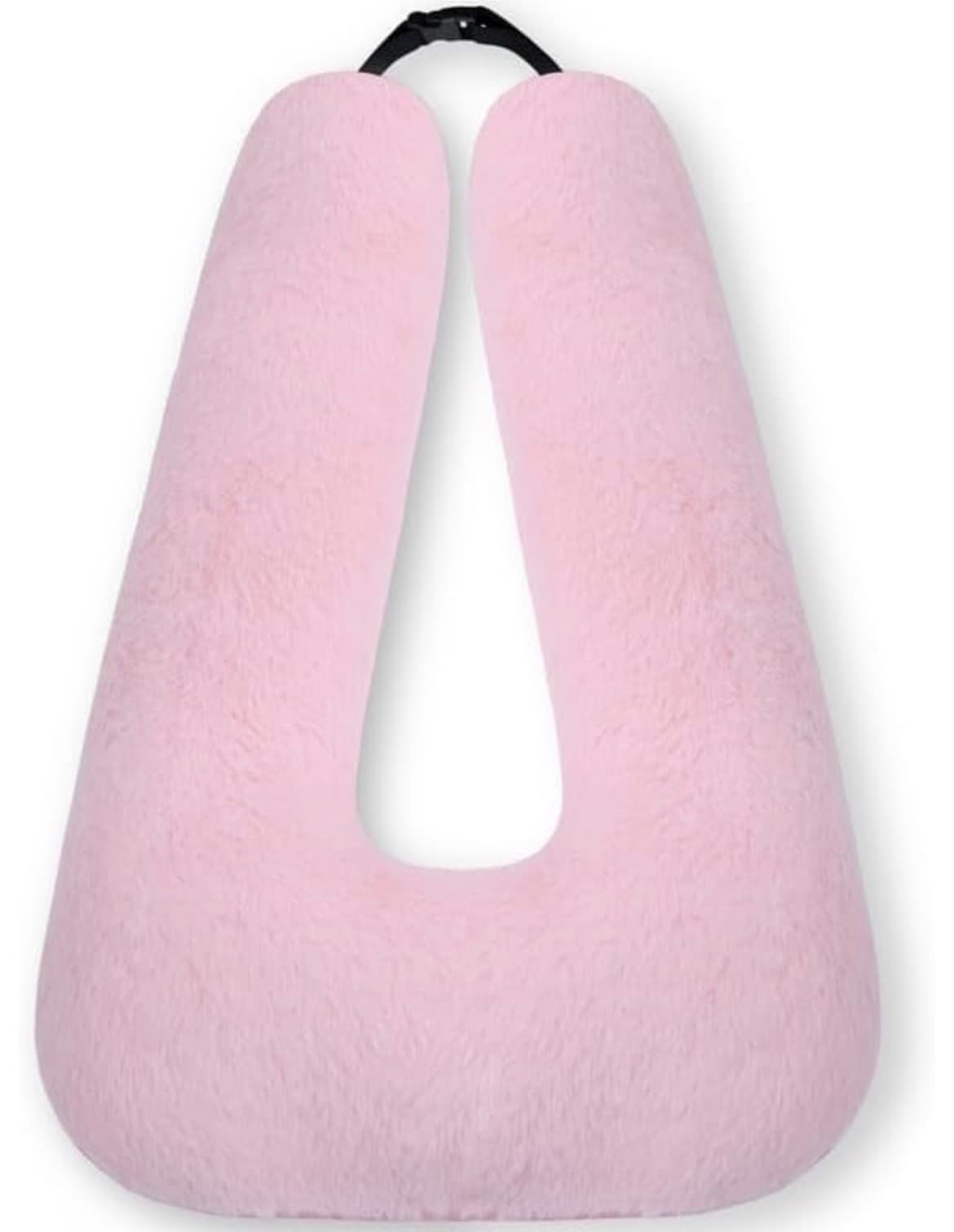 Car Back Seat Travel Pillow Cushion, Pink