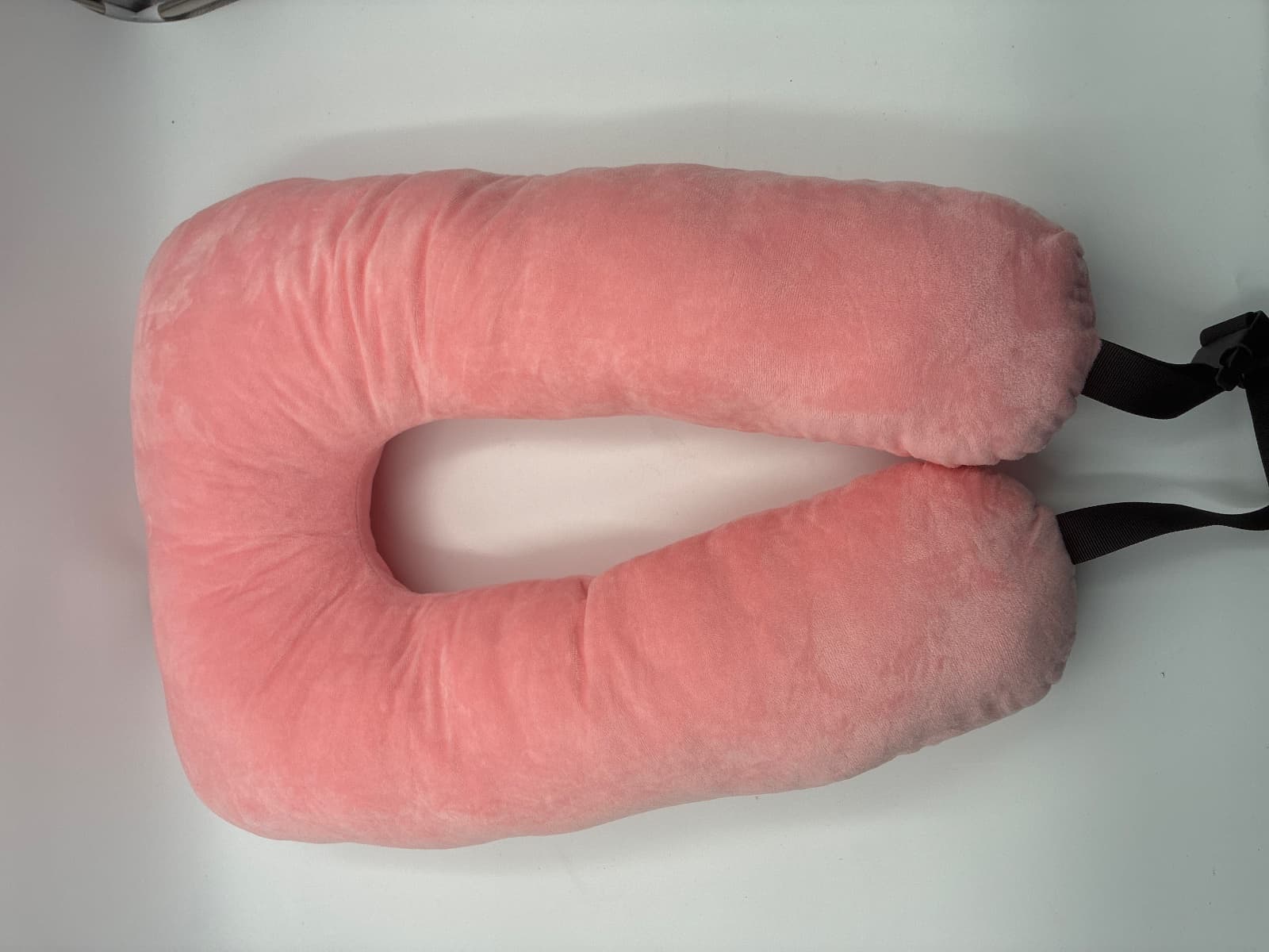 Car Back Seat Travel Pillow Cushion, Pink — photo 2