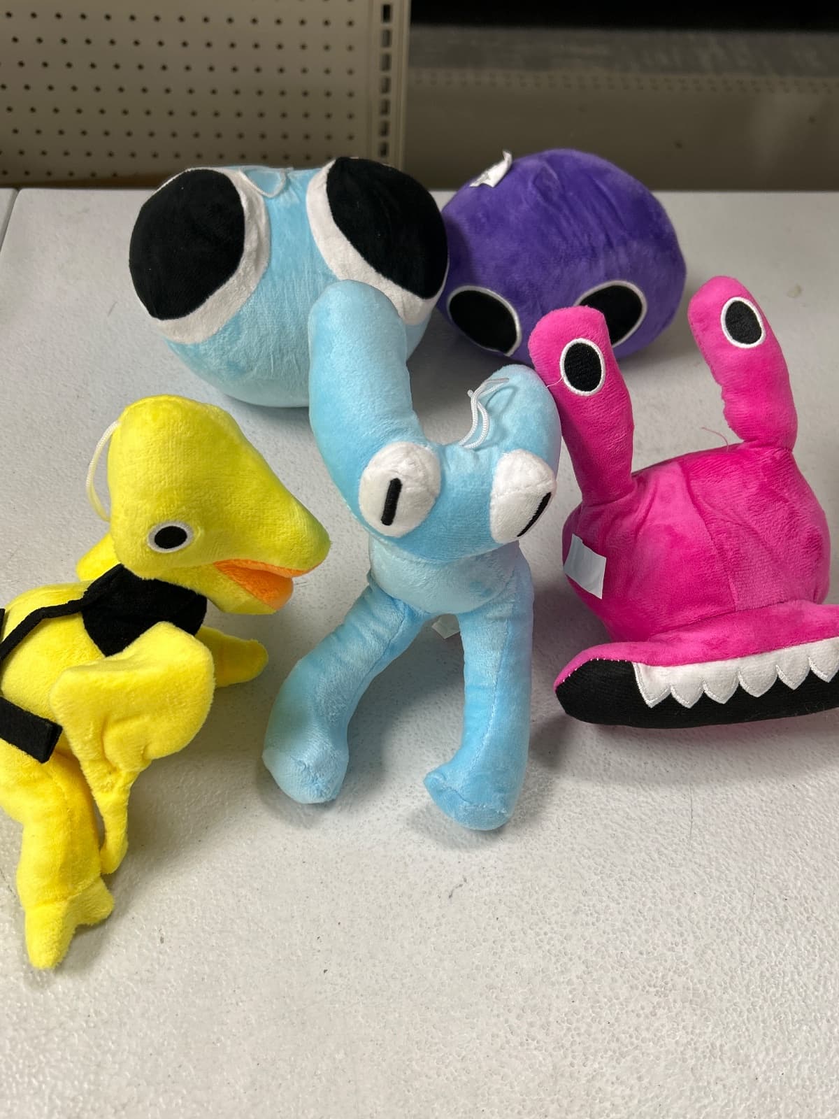 Rainbow Friends Plush Set, 5-Piece
