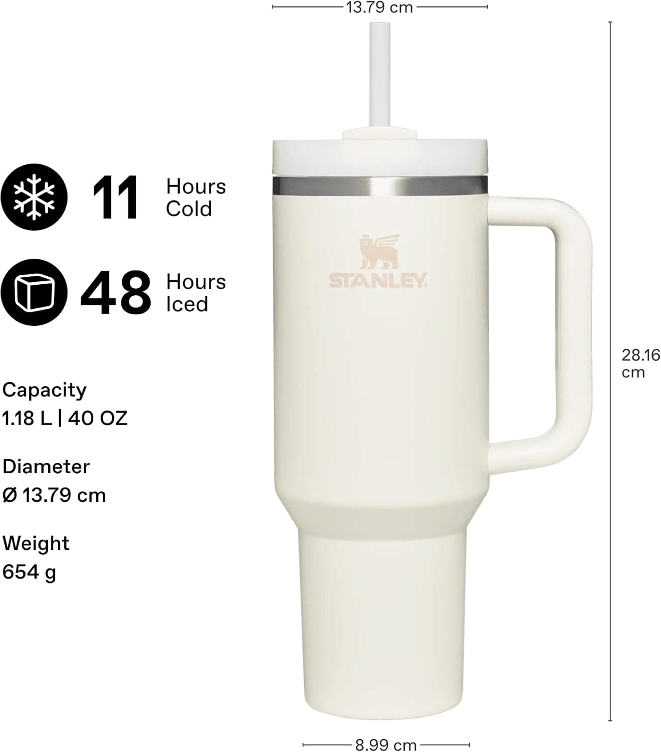 Stanley Quencher H2.0 FlowState Tumbler, 40 oz, Peony — photo 2