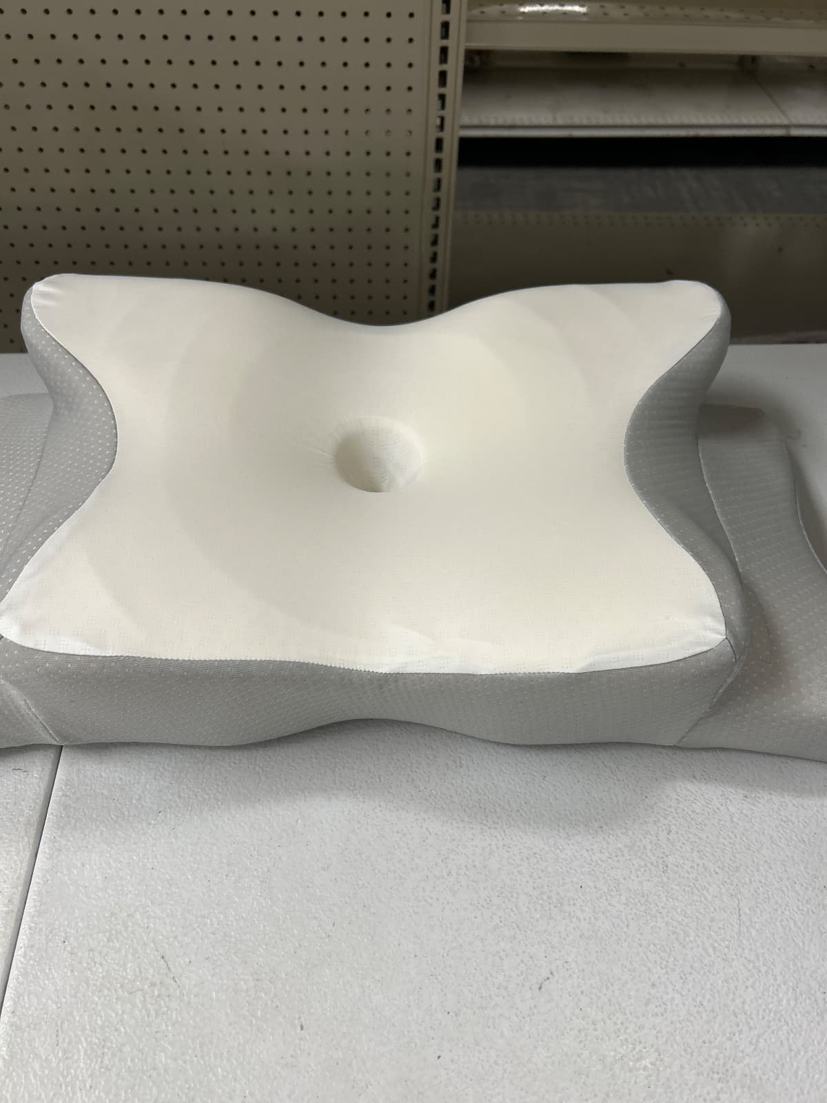 Memory Foam Cervical Neck Pillow with Cooling Cover — photo 3