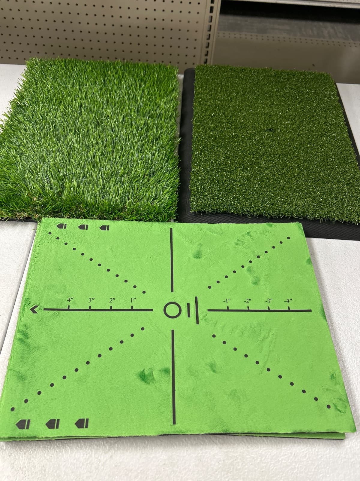 Golf Hitting Mat Set with Shot Tracing, 5-Piece