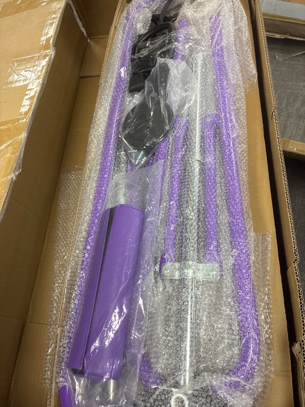 Kids Gymnastics Bar with 5 Adjustable Heights, Purple — photo 4