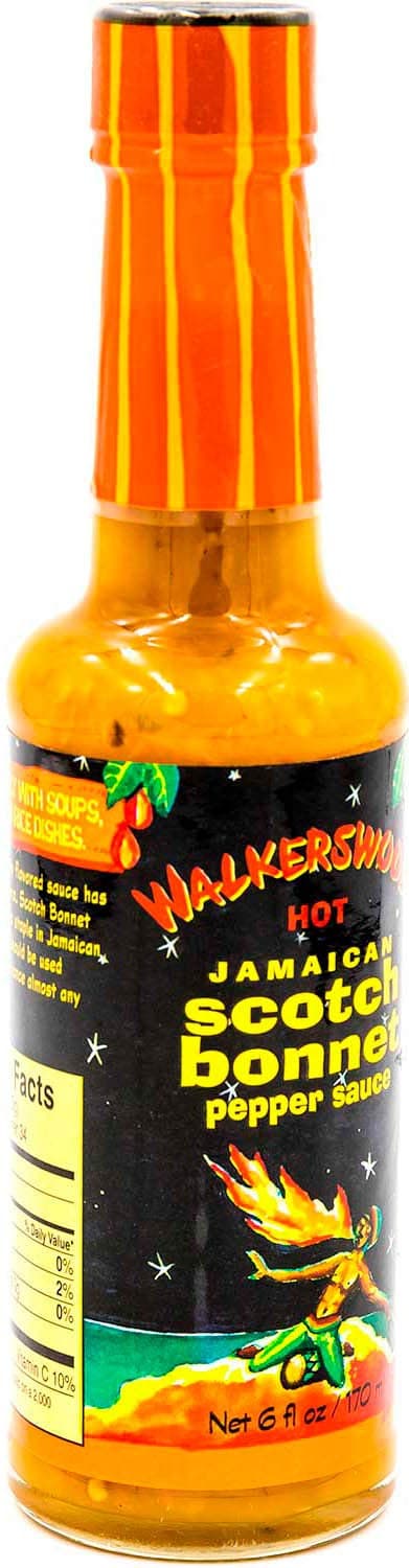Walkerswood Hot Jamaican Scotch Bonnet Pepper Sauce, 5 fl oz, 3-Pack
